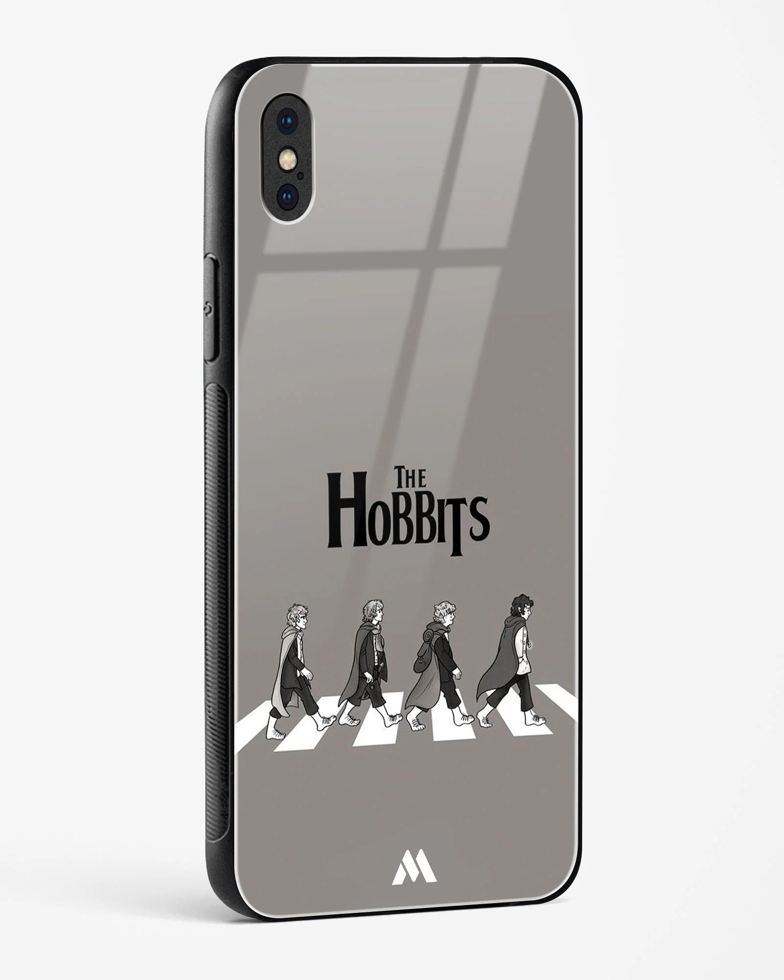 Hobbits at the Abbey Road Crossing Glass Case Phone Cover (Apple) - Image 78