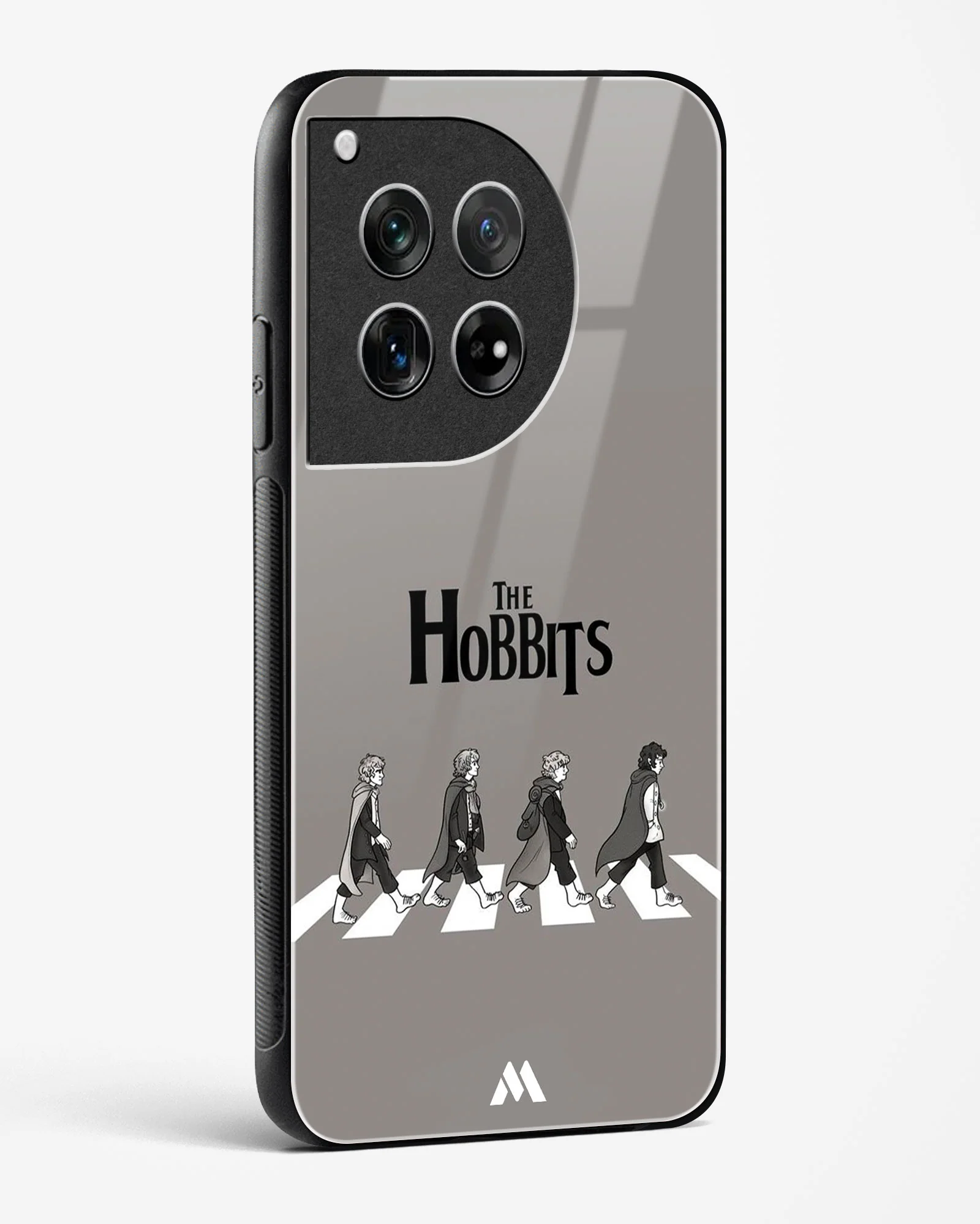 Hobbits at the Abbey Road Crossing Glass Case Phone Cover (OnePlus) - Image 12