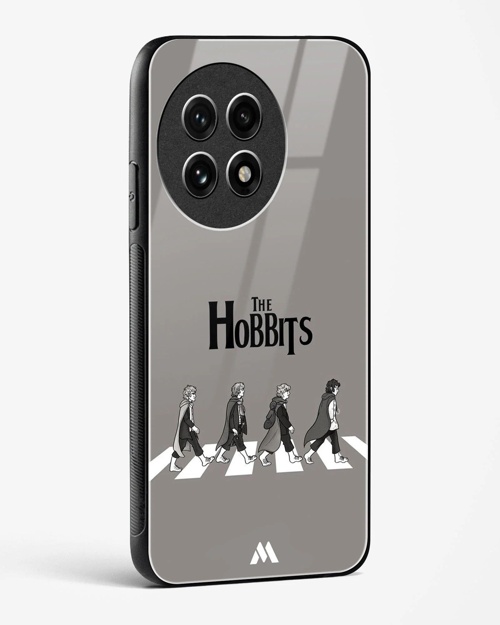 Hobbits at the Abbey Road Crossing Glass Case Phone Cover (OnePlus) - Image 18