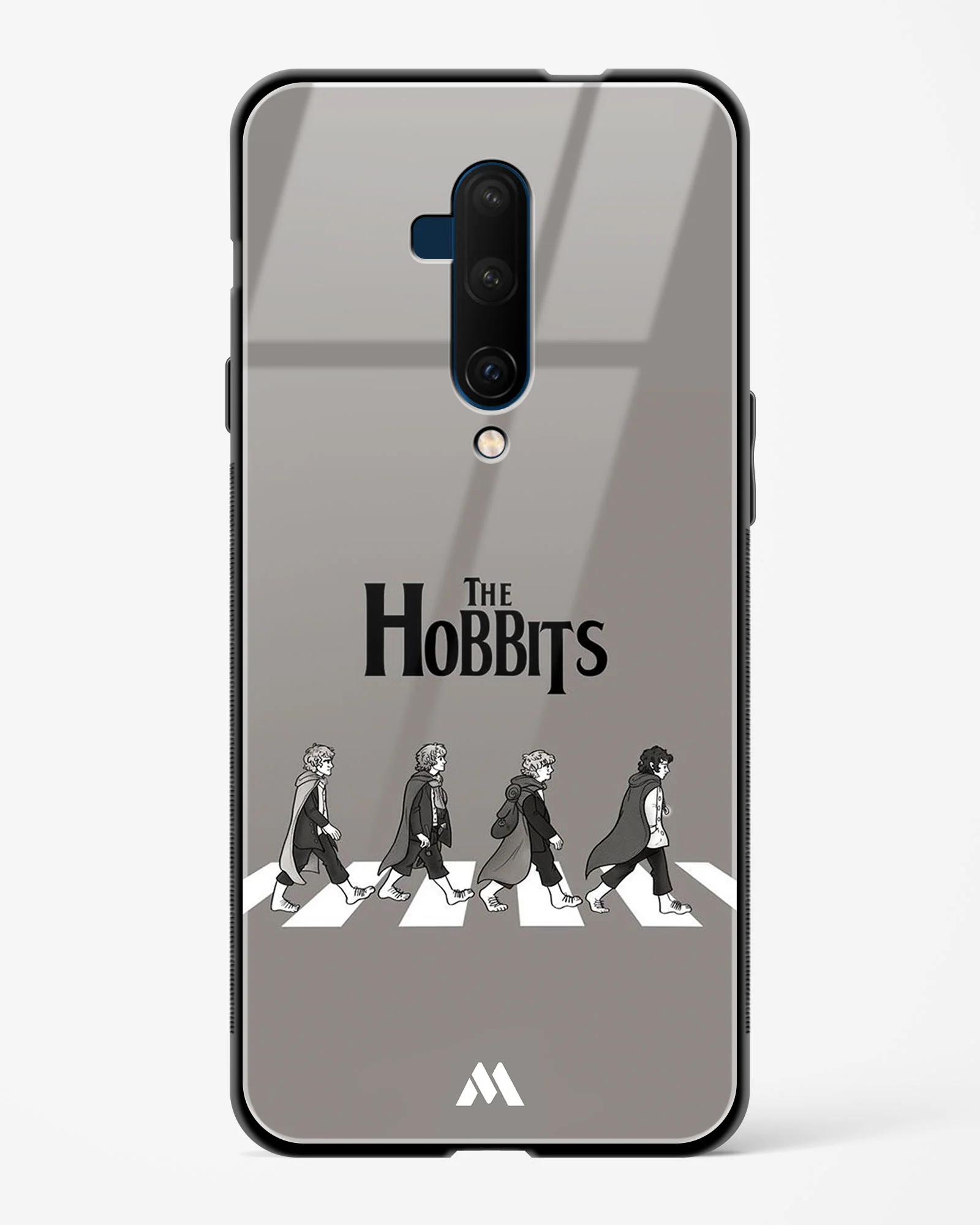 Hobbits at the Abbey Road Crossing Glass Case Phone Cover (OnePlus) - Image 27