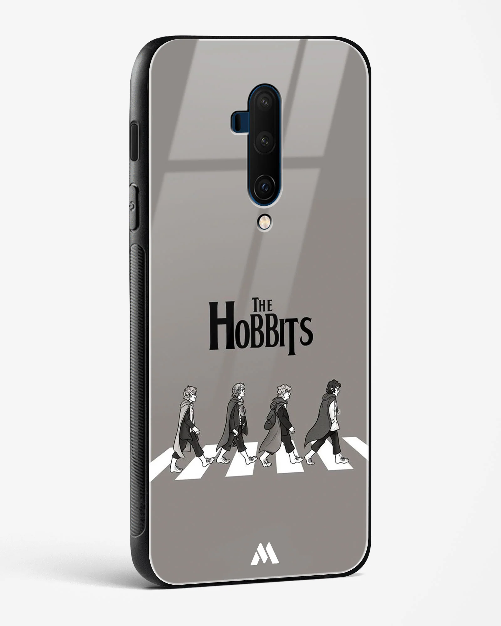 Hobbits at the Abbey Road Crossing Glass Case Phone Cover (OnePlus) - Image 32