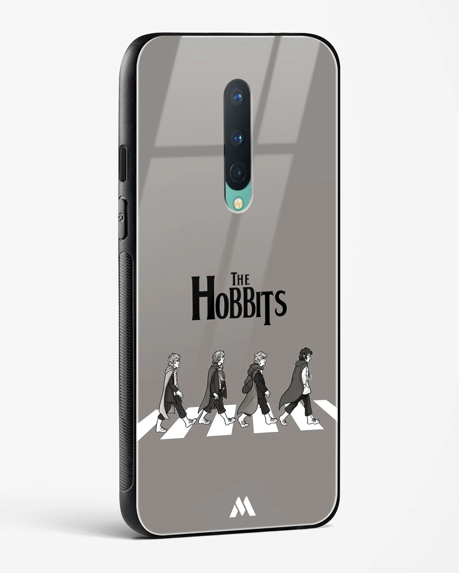 Hobbits at the Abbey Road Crossing Glass Case Phone Cover (OnePlus) - Image 34