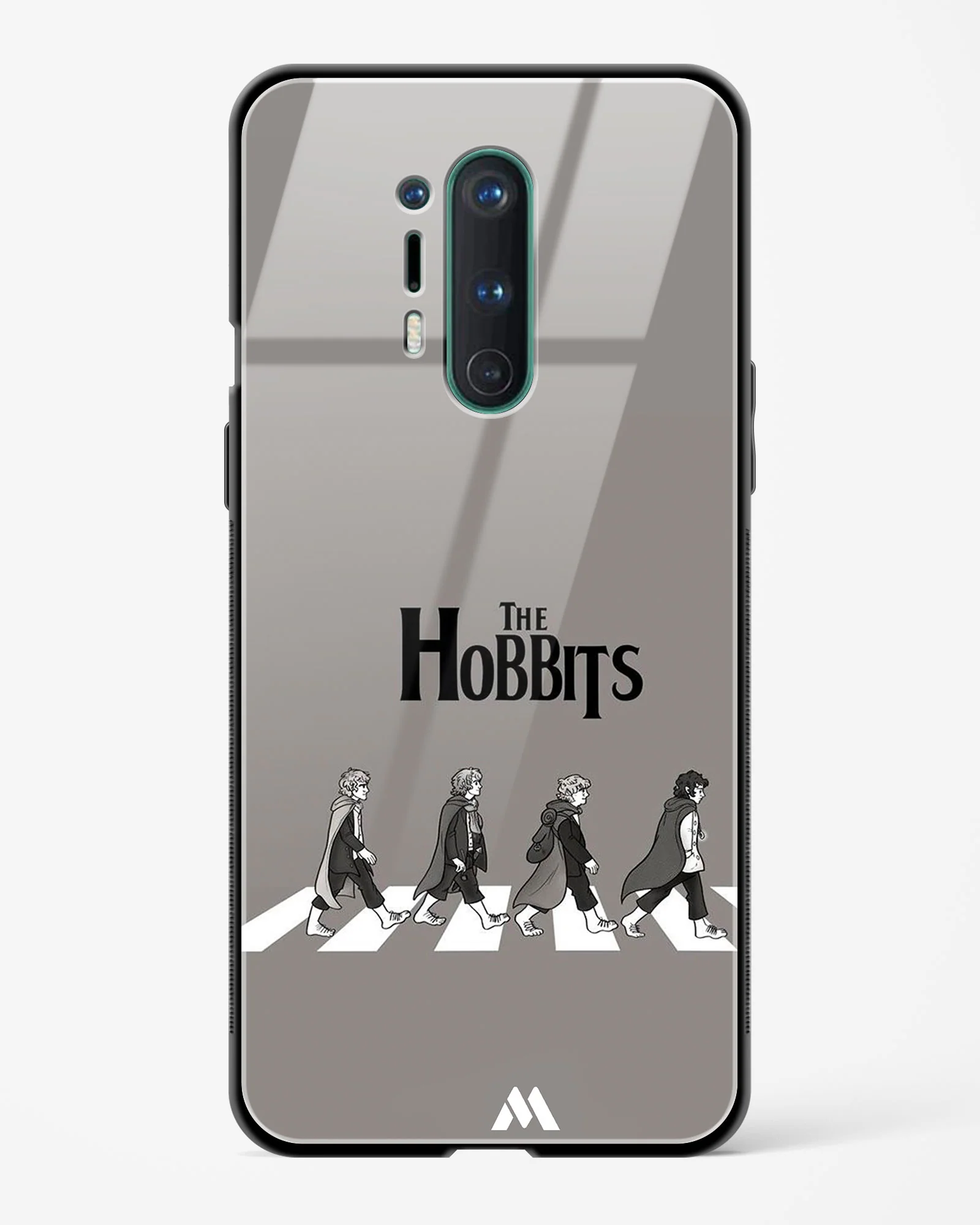 Hobbits at the Abbey Road Crossing Glass Case Phone Cover (OnePlus) - Image 35