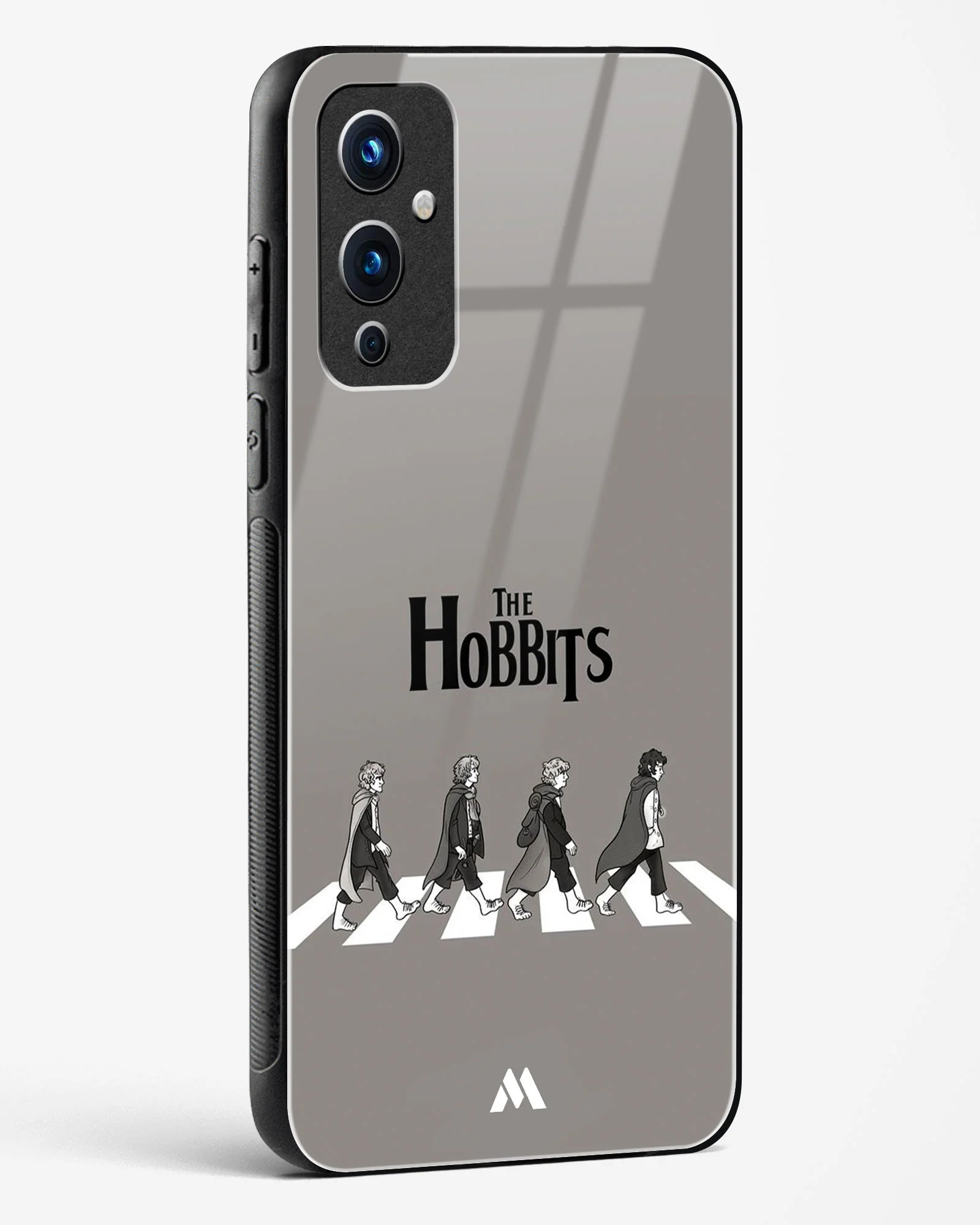 Hobbits at the Abbey Road Crossing Glass Case Phone Cover (OnePlus) - Image 40