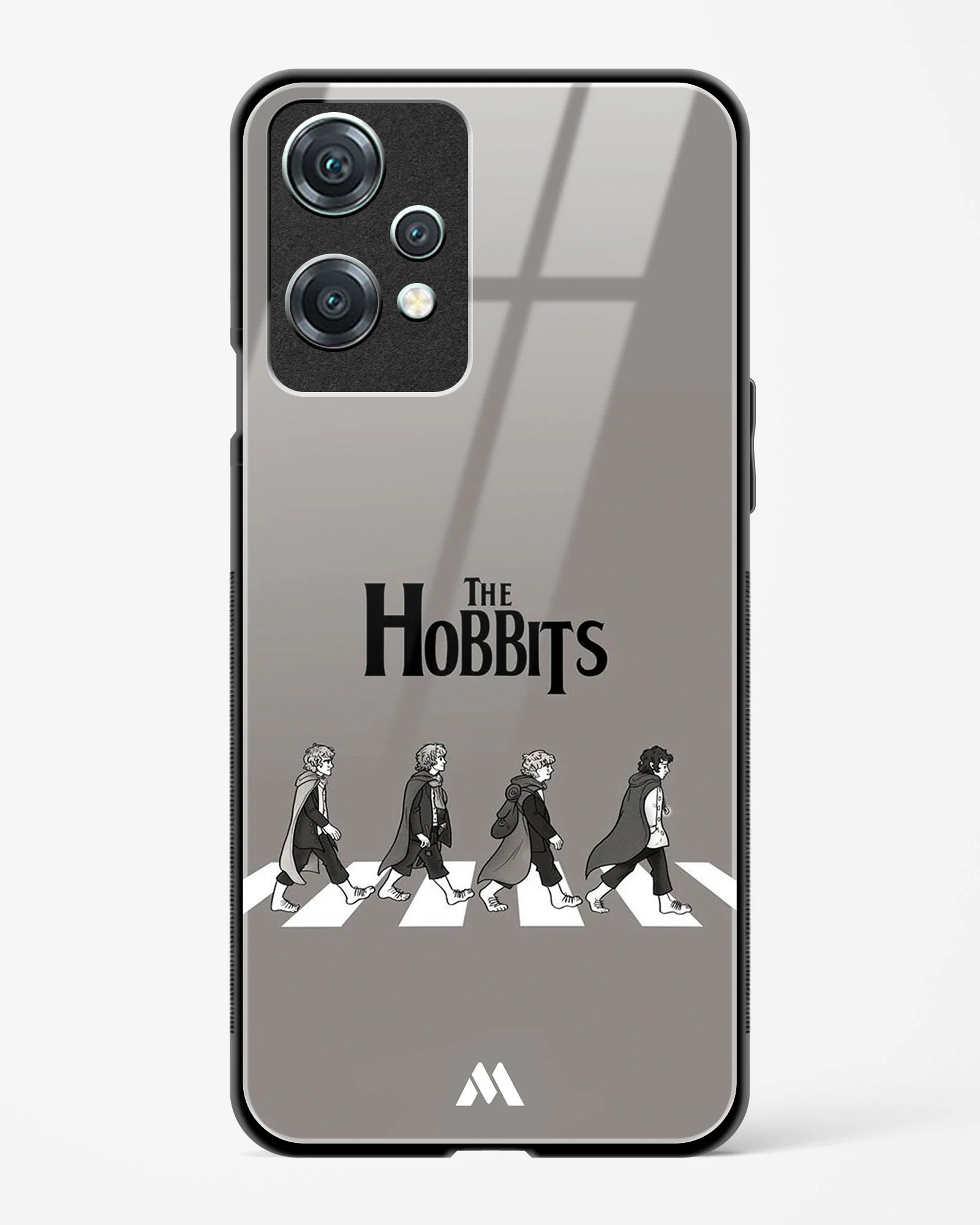 Hobbits at the Abbey Road Crossing Glass Case Phone Cover (OnePlus) - Image 59