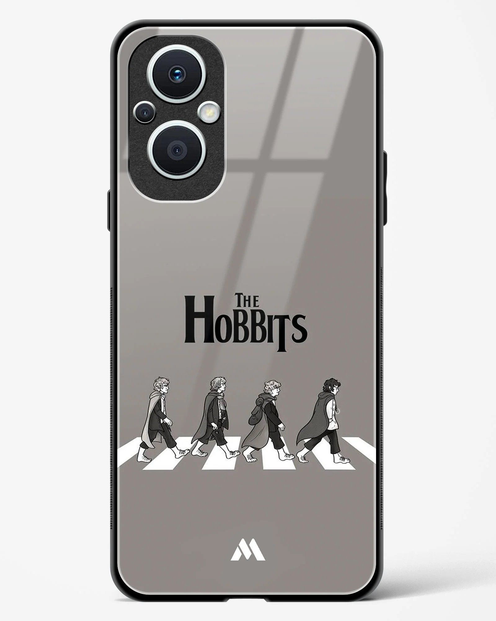 Hobbits at the Abbey Road Crossing Glass Case Phone Cover (OnePlus) - Image 71
