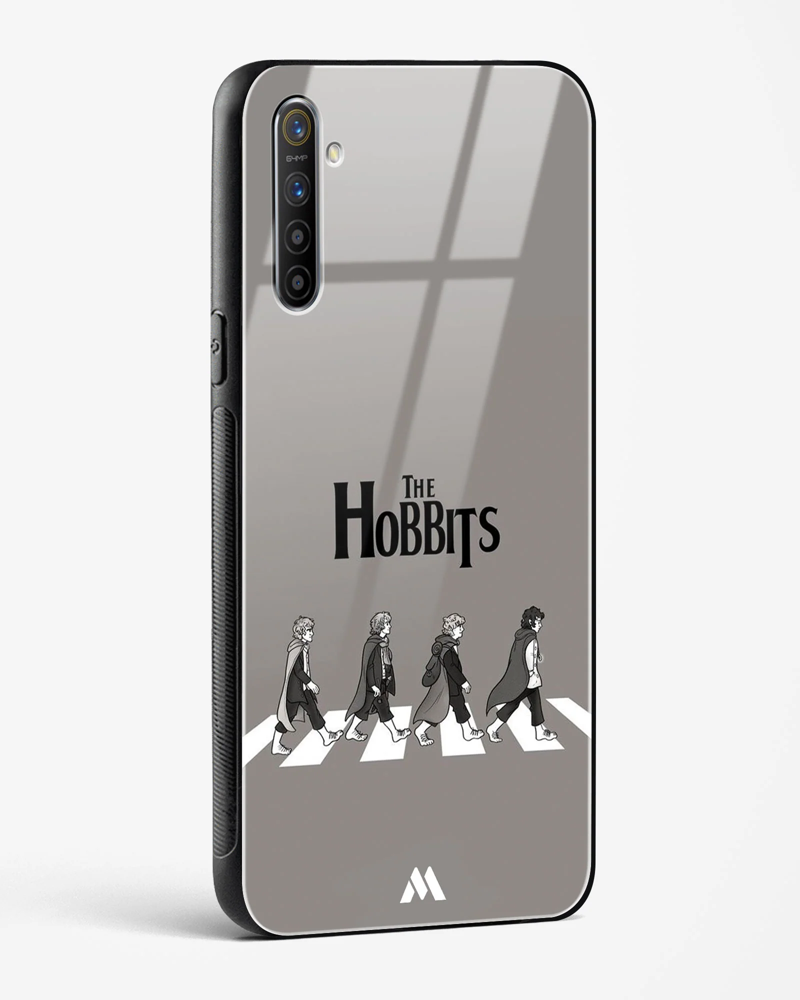 Hobbits at the Abbey Road Crossing Glass Case Phone Cover (Oppo) - Image 64