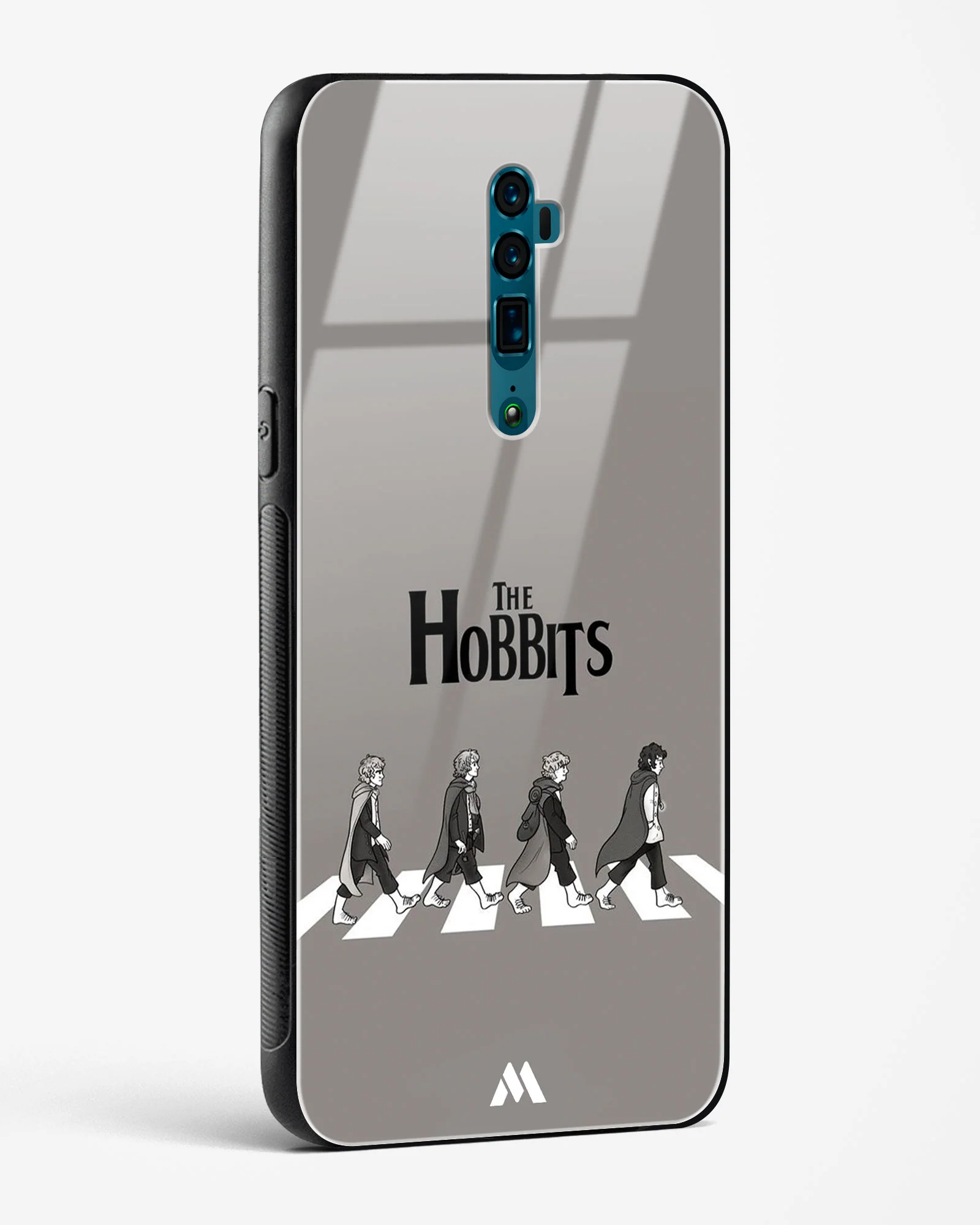 Hobbits at the Abbey Road Crossing Glass Case Phone Cover (Oppo) - Image 72