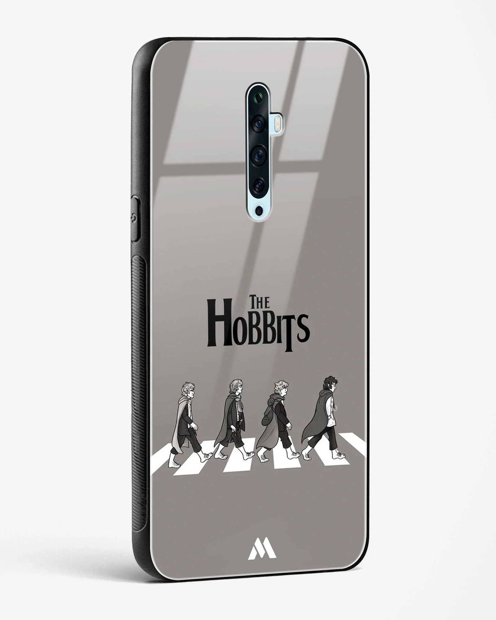 Hobbits at the Abbey Road Crossing Glass Case Phone Cover (Oppo) - Image 88