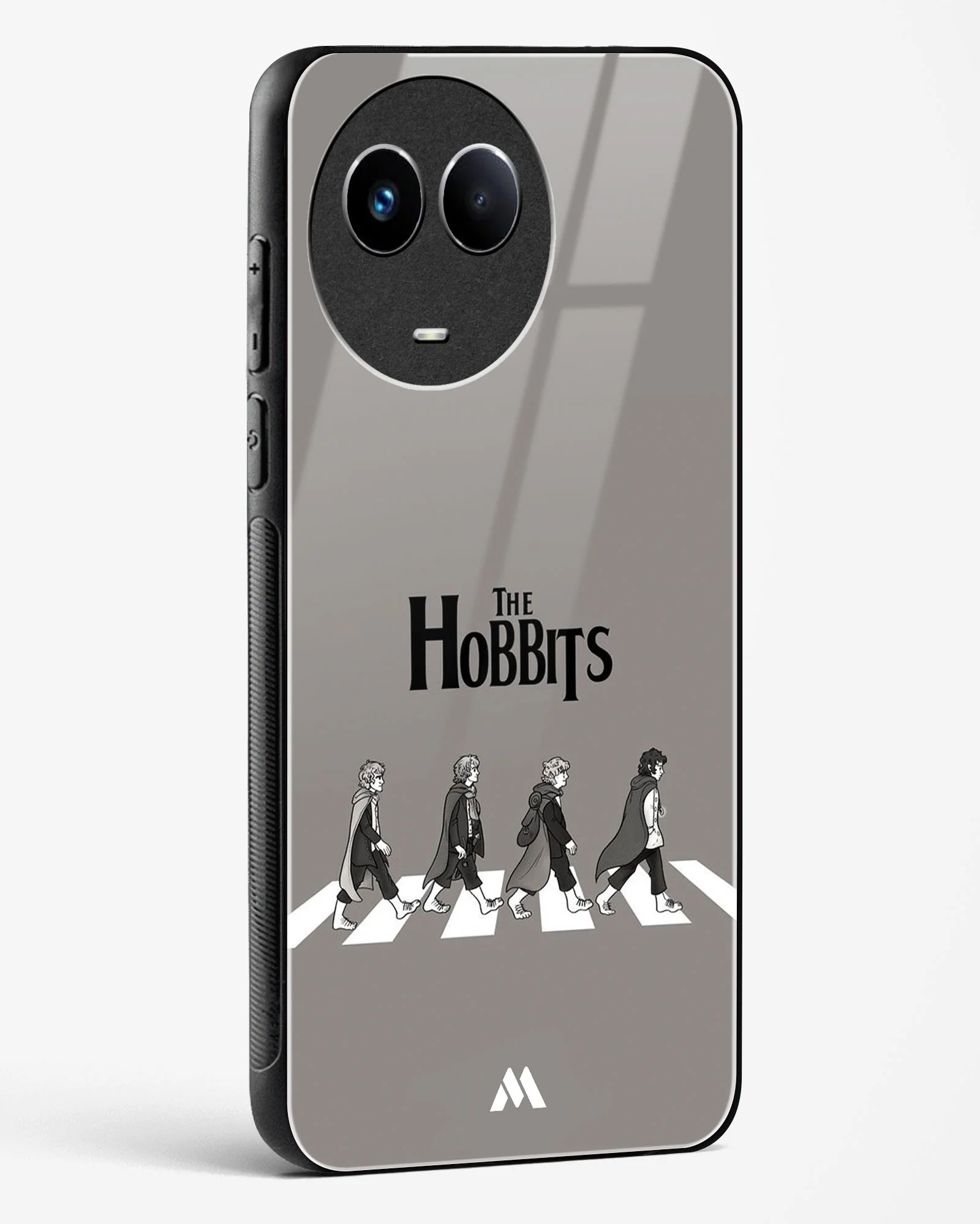 Hobbits at the Abbey Road Crossing Glass Case Phone Cover (Realme) - Image 12