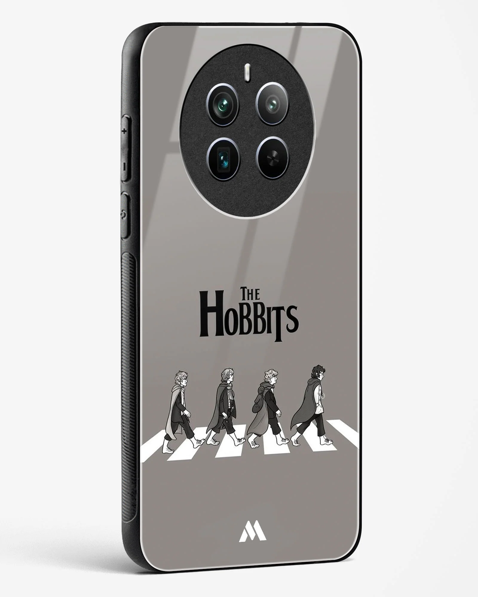 Hobbits at the Abbey Road Crossing Glass Case Phone Cover (Realme) - Image 16