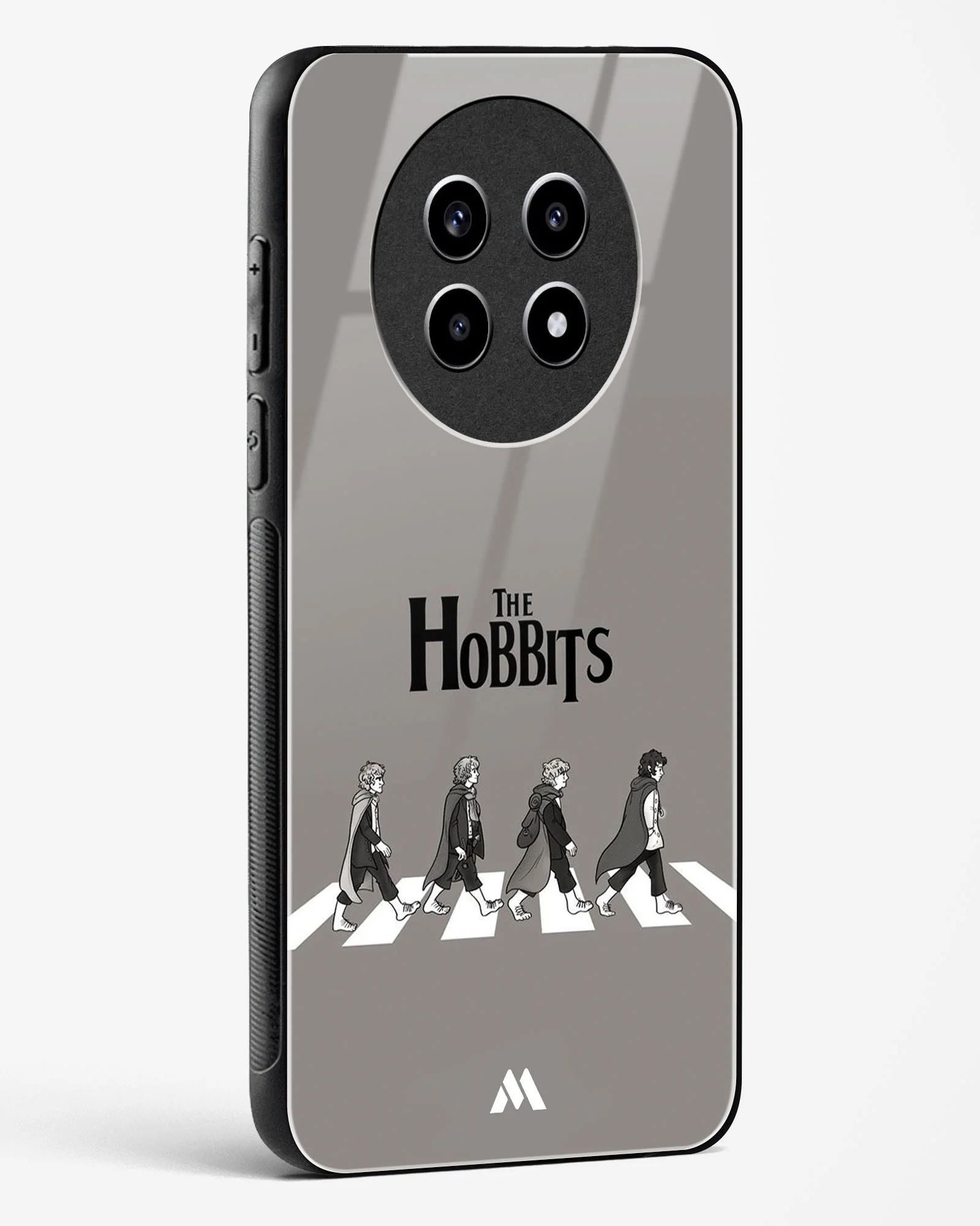 Hobbits at the Abbey Road Crossing Glass Case Phone Cover (Realme) - Image 26