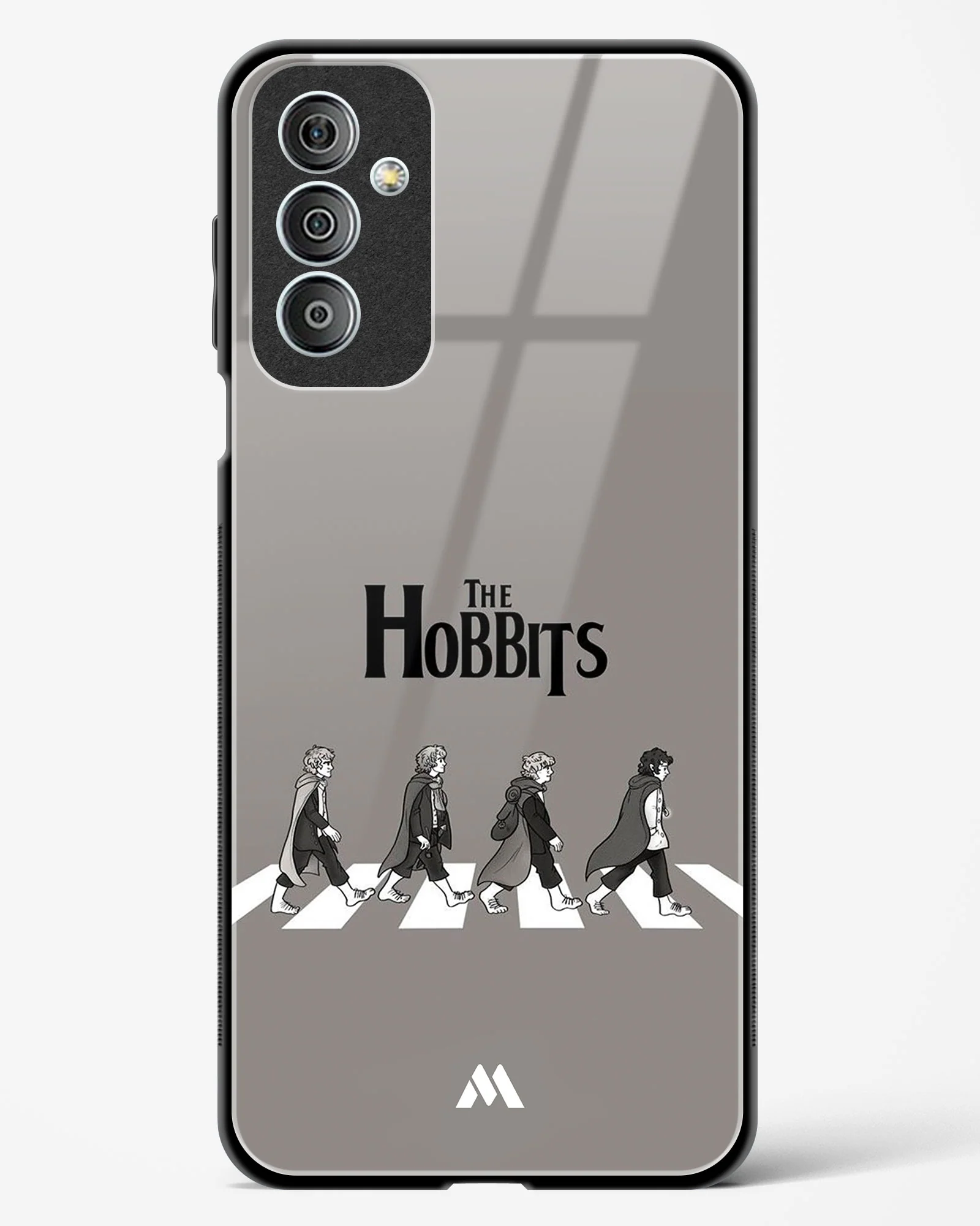 Hobbits at the Abbey Road Crossing Glass Case Phone Cover (Samsung) - Image 121