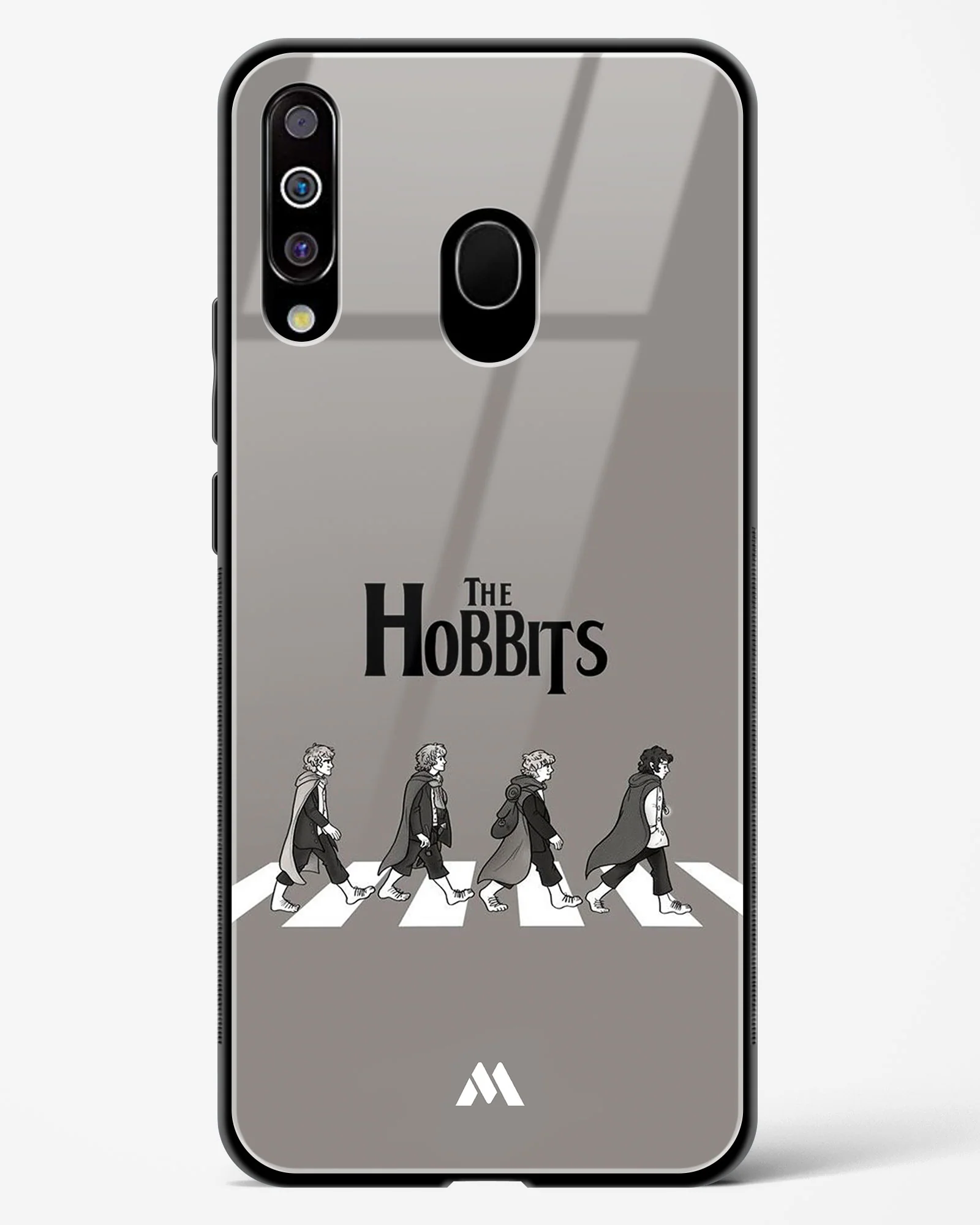 Hobbits at the Abbey Road Crossing Glass Case Phone Cover (Samsung) - Image 123