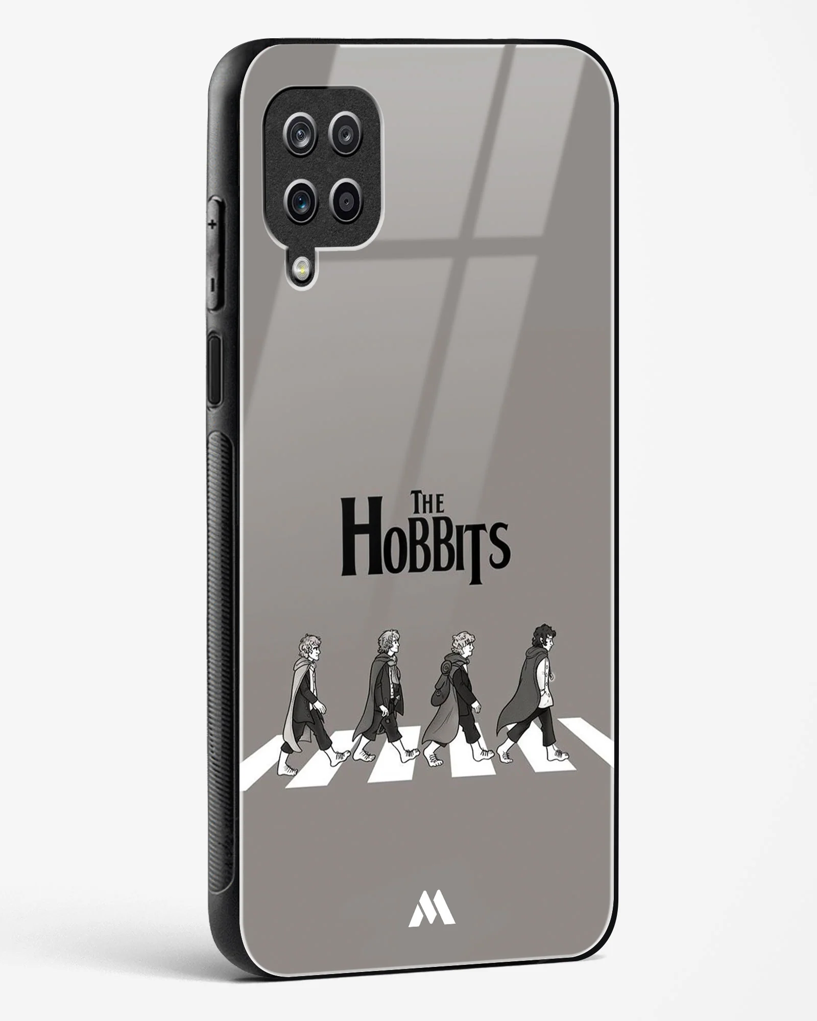 Hobbits at the Abbey Road Crossing Glass Case Phone Cover (Samsung) - Image 134