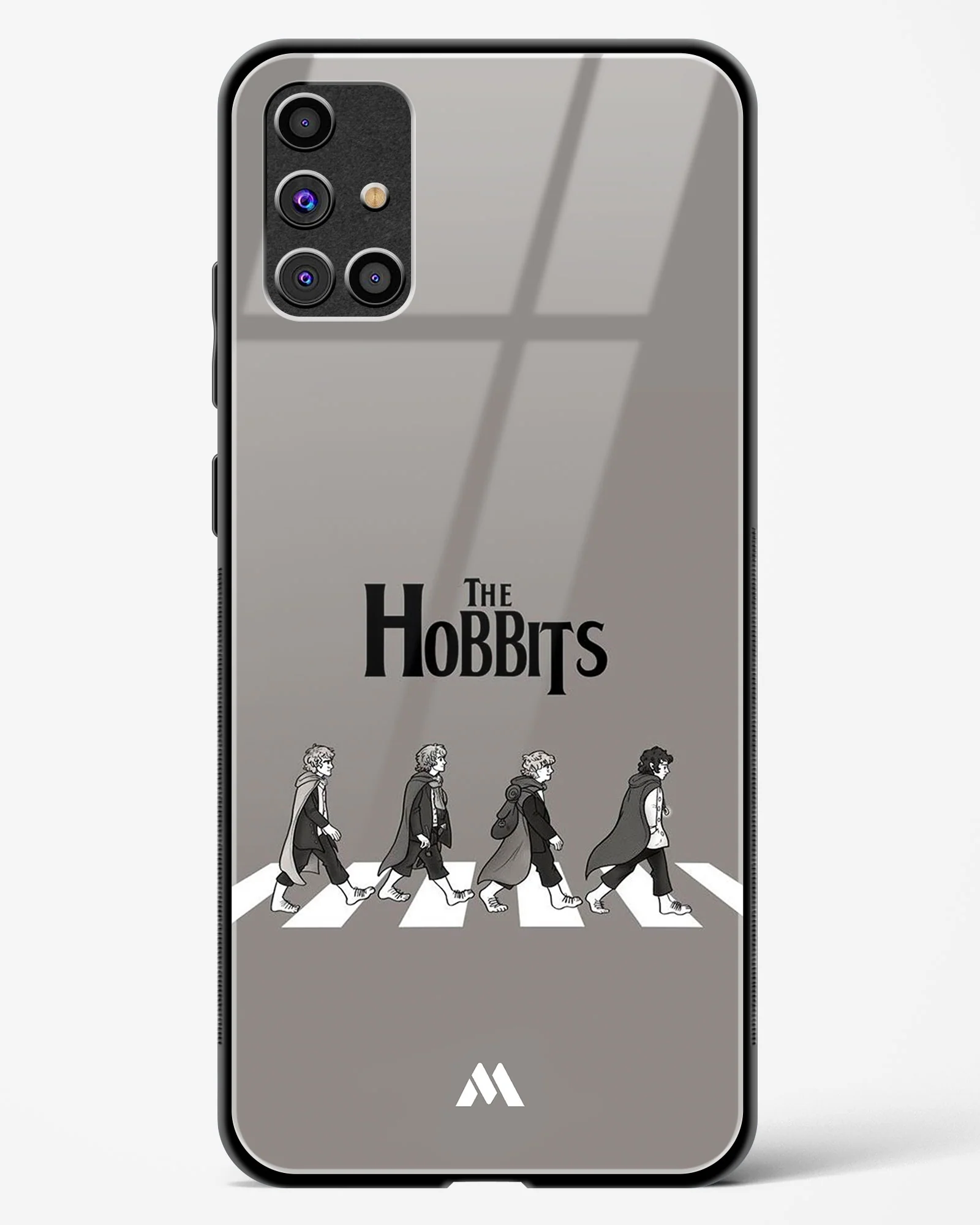 Hobbits at the Abbey Road Crossing Glass Case Phone Cover (Samsung) - Image 145