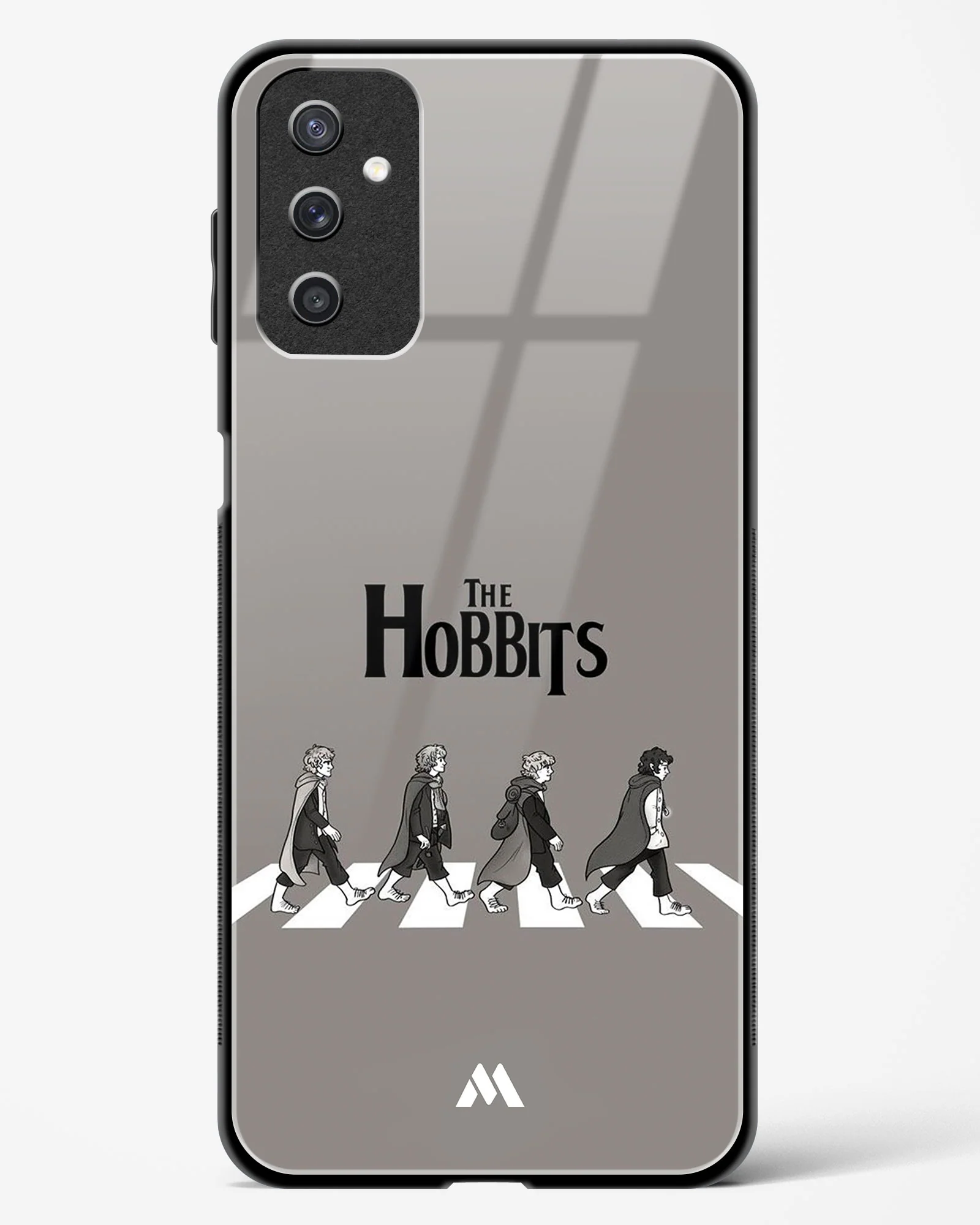 Hobbits at the Abbey Road Crossing Glass Case Phone Cover (Samsung) - Image 147