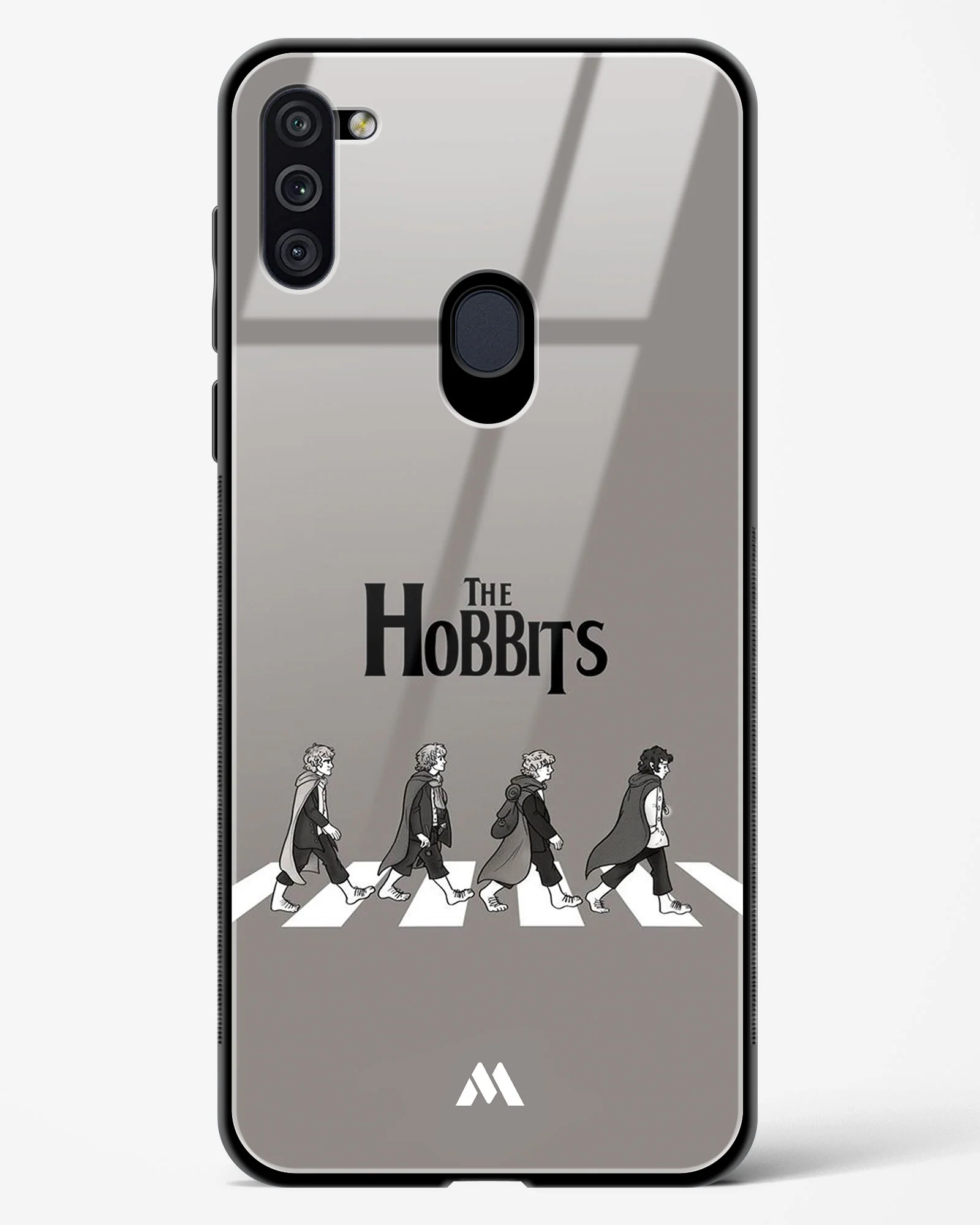 Hobbits at the Abbey Road Crossing Glass Case Phone Cover (Samsung) - Image 15