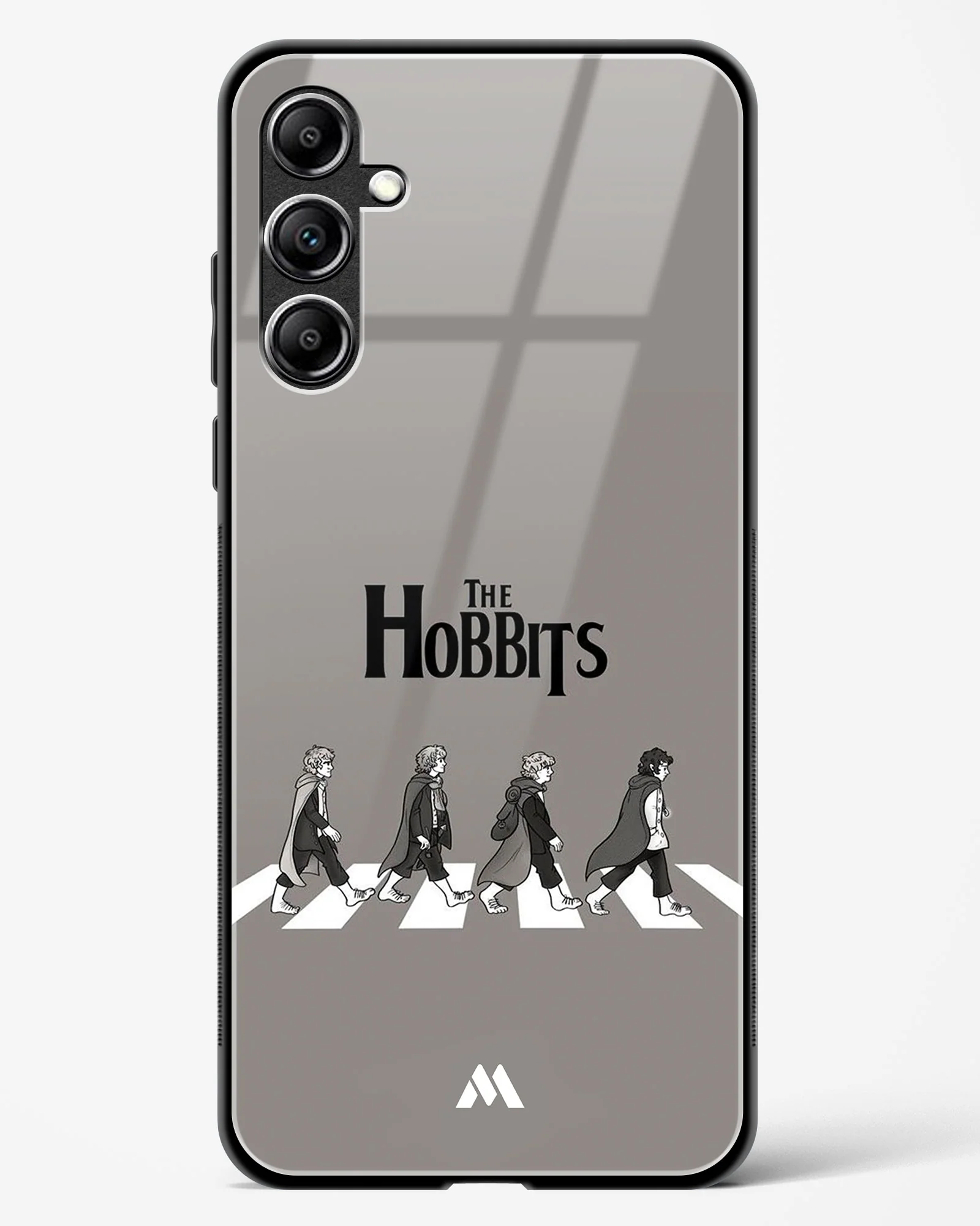 Hobbits at the Abbey Road Crossing Glass Case Phone Cover (Samsung) - Image 151