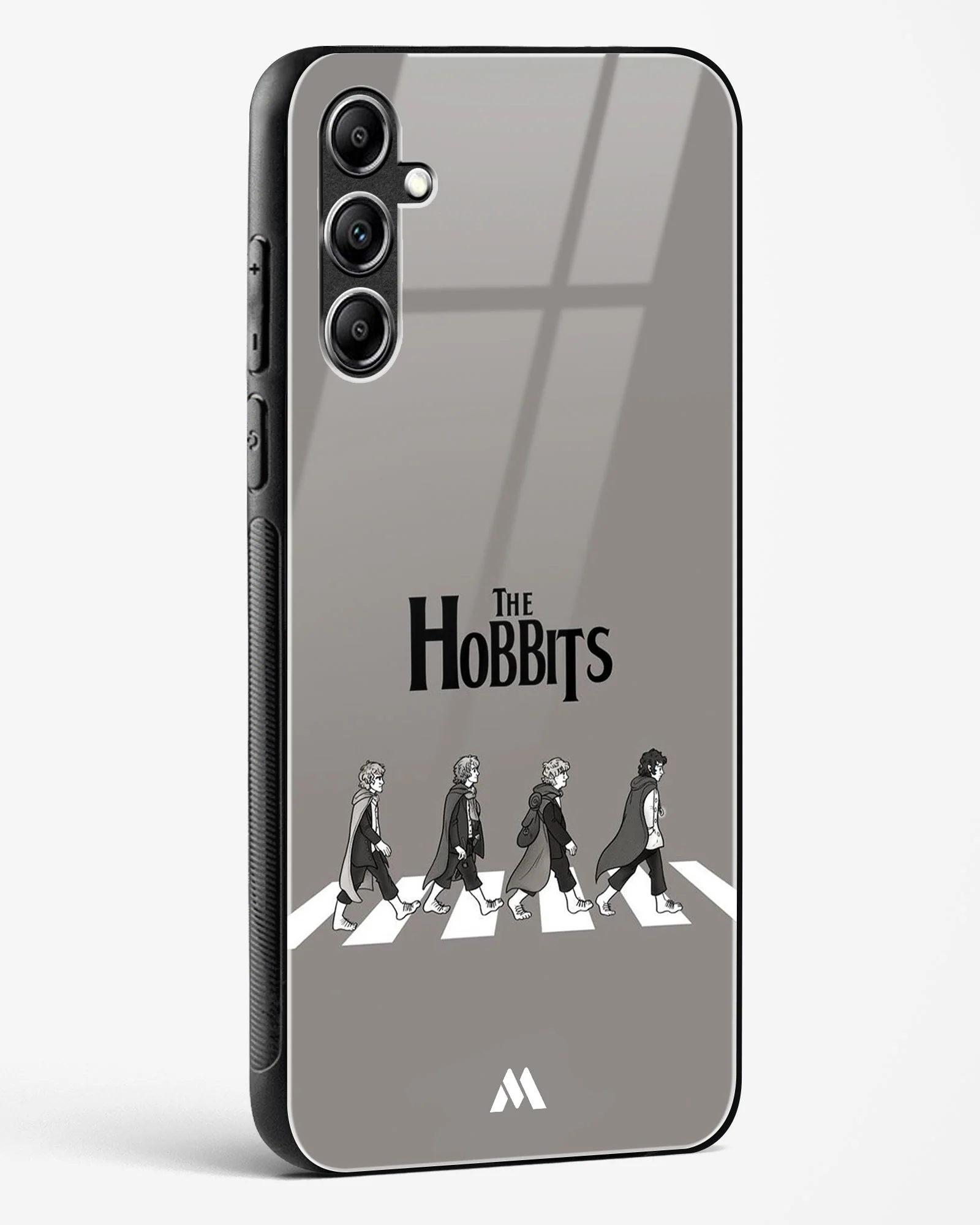 Hobbits at the Abbey Road Crossing Glass Case Phone Cover (Samsung) - Image 152
