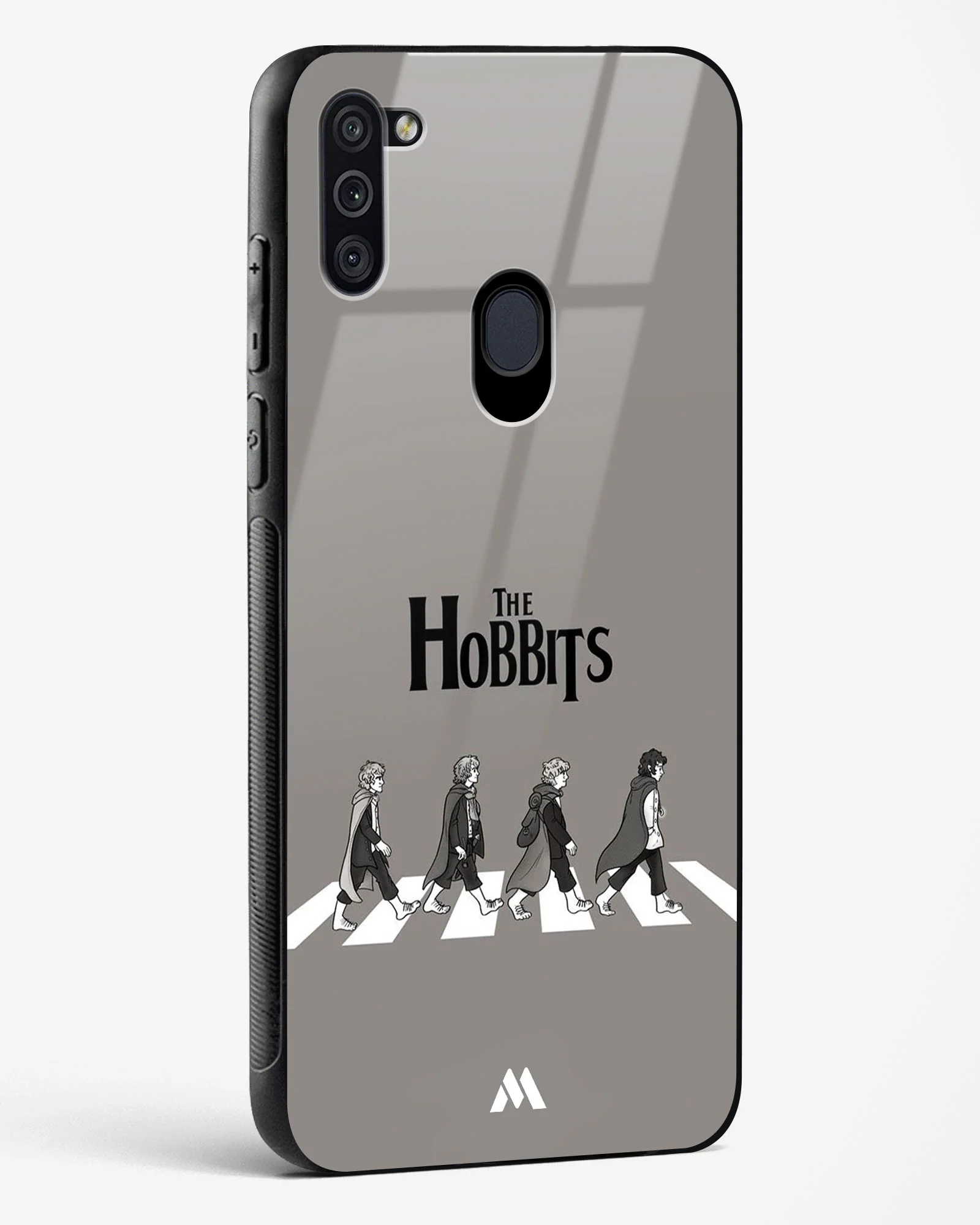 Hobbits at the Abbey Road Crossing Glass Case Phone Cover (Samsung) - Image 16