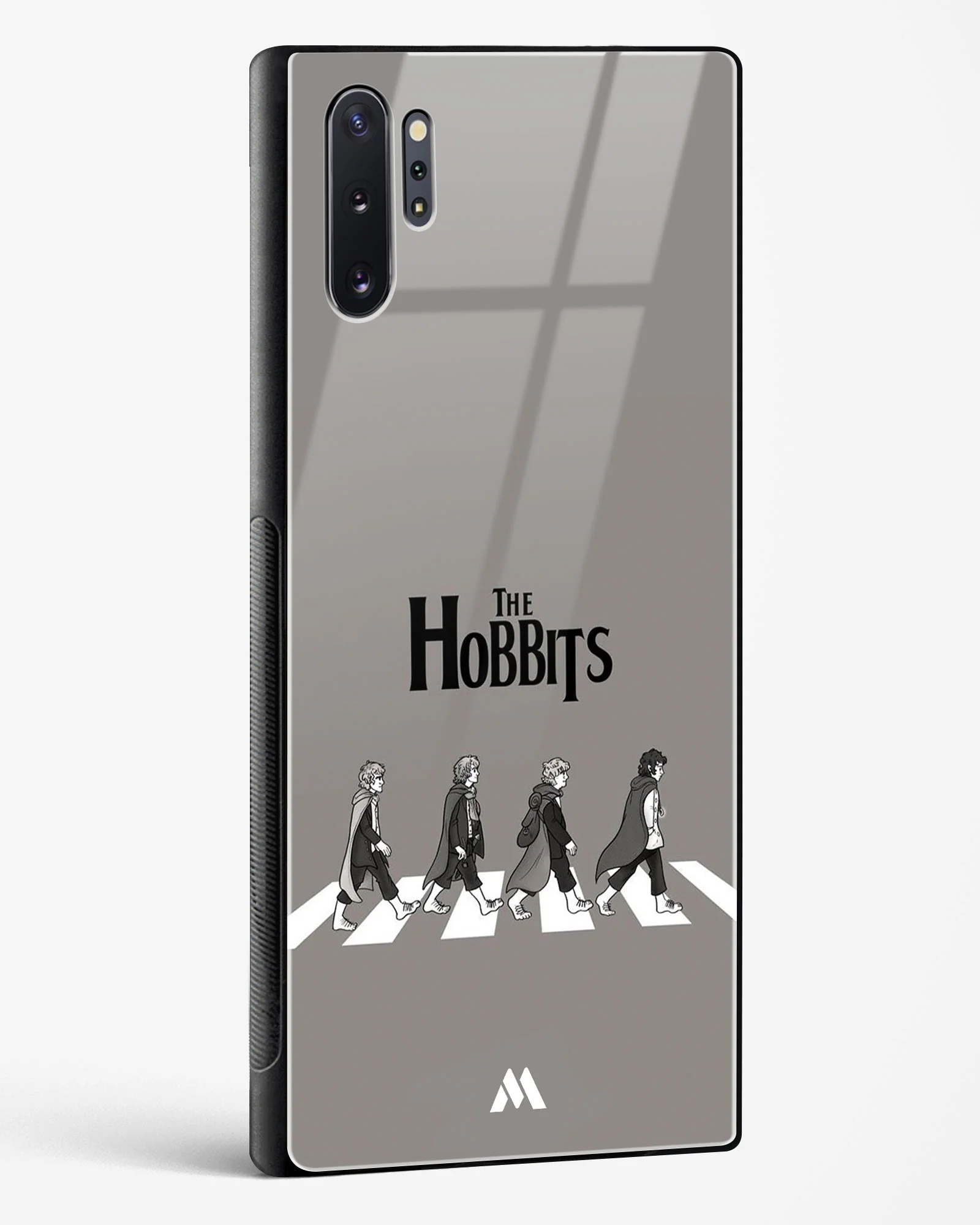 Hobbits at the Abbey Road Crossing Glass Case Phone Cover (Samsung) - Image 162