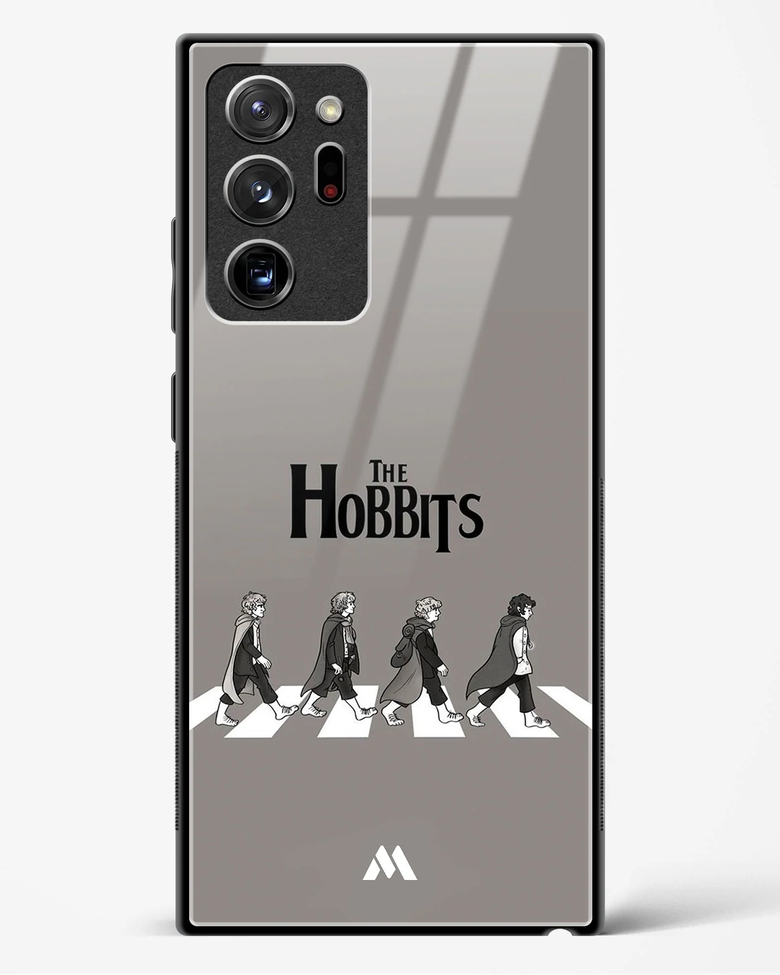 Hobbits at the Abbey Road Crossing Glass Case Phone Cover (Samsung) - Image 165