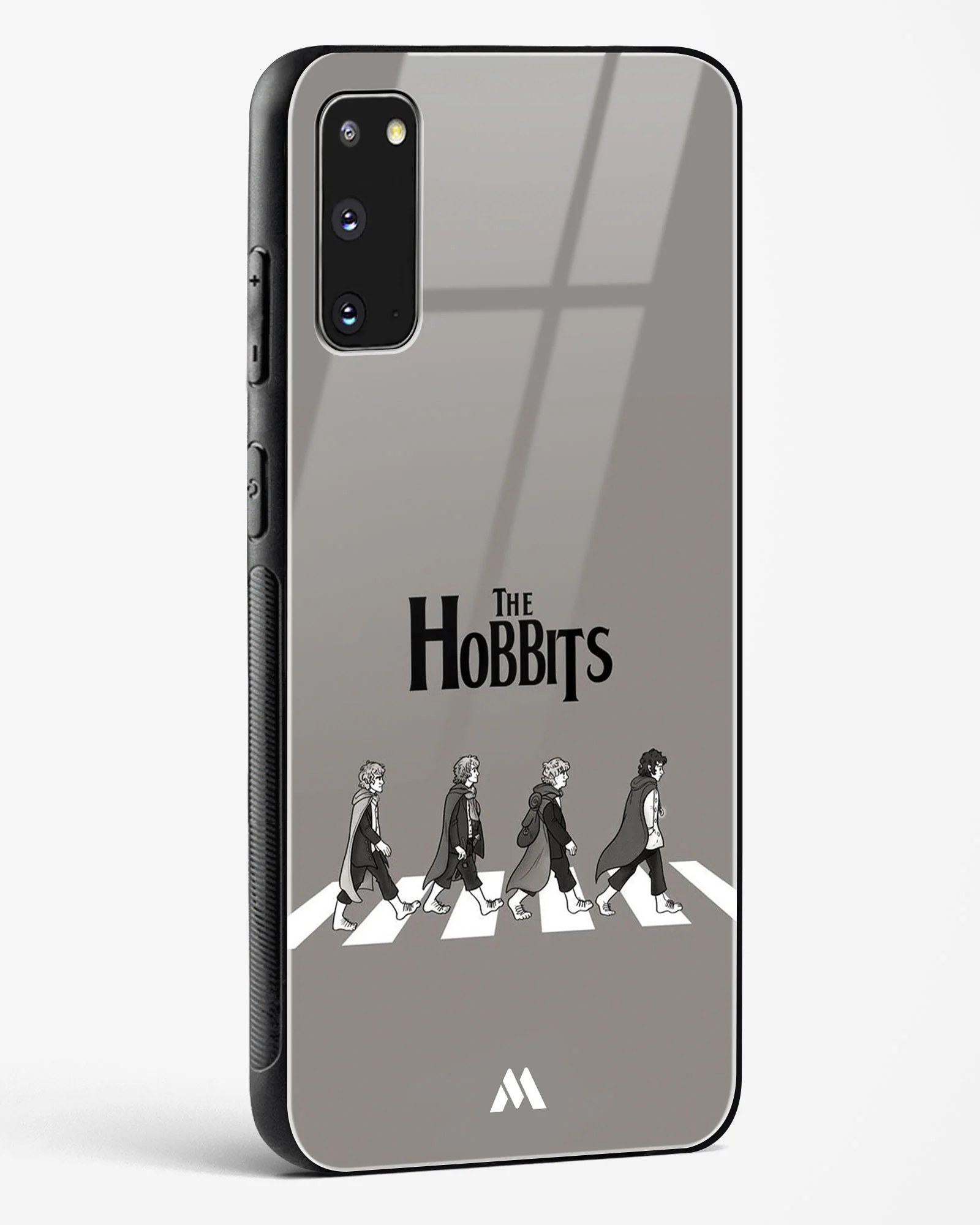 Hobbits at the Abbey Road Crossing Glass Case Phone Cover (Samsung) - Image 178