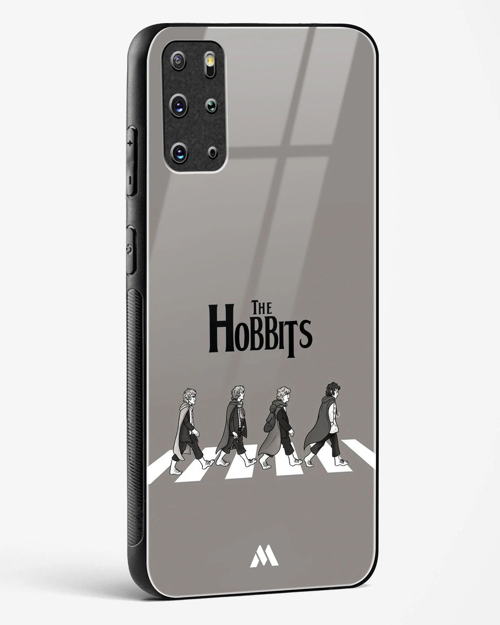 Hobbits at the Abbey Road Crossing Glass Case Phone Cover (Samsung) - Image 180