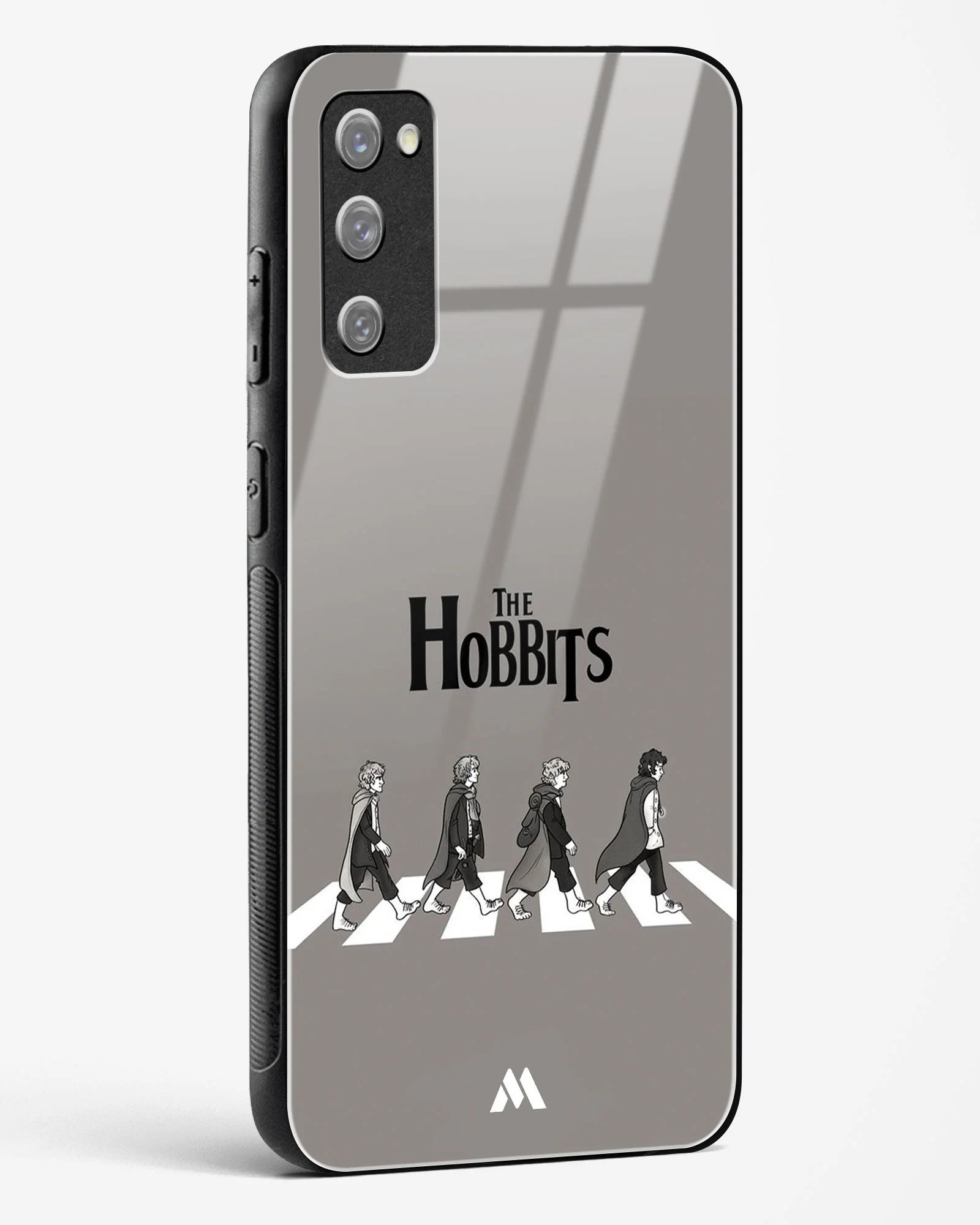 Hobbits at the Abbey Road Crossing Glass Case Phone Cover (Samsung) - Image 186