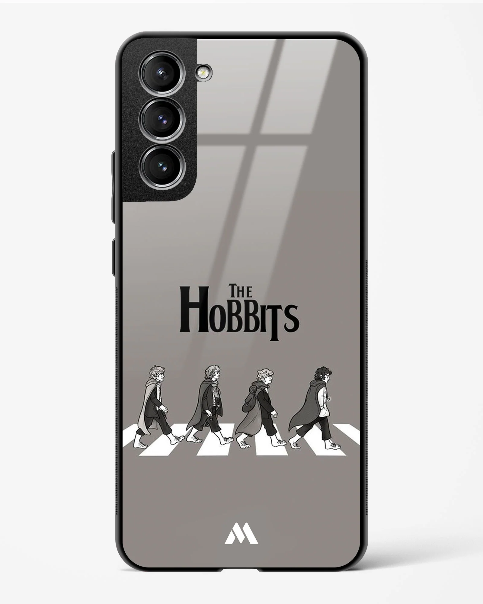 Hobbits at the Abbey Road Crossing Glass Case Phone Cover (Samsung) - Image 197