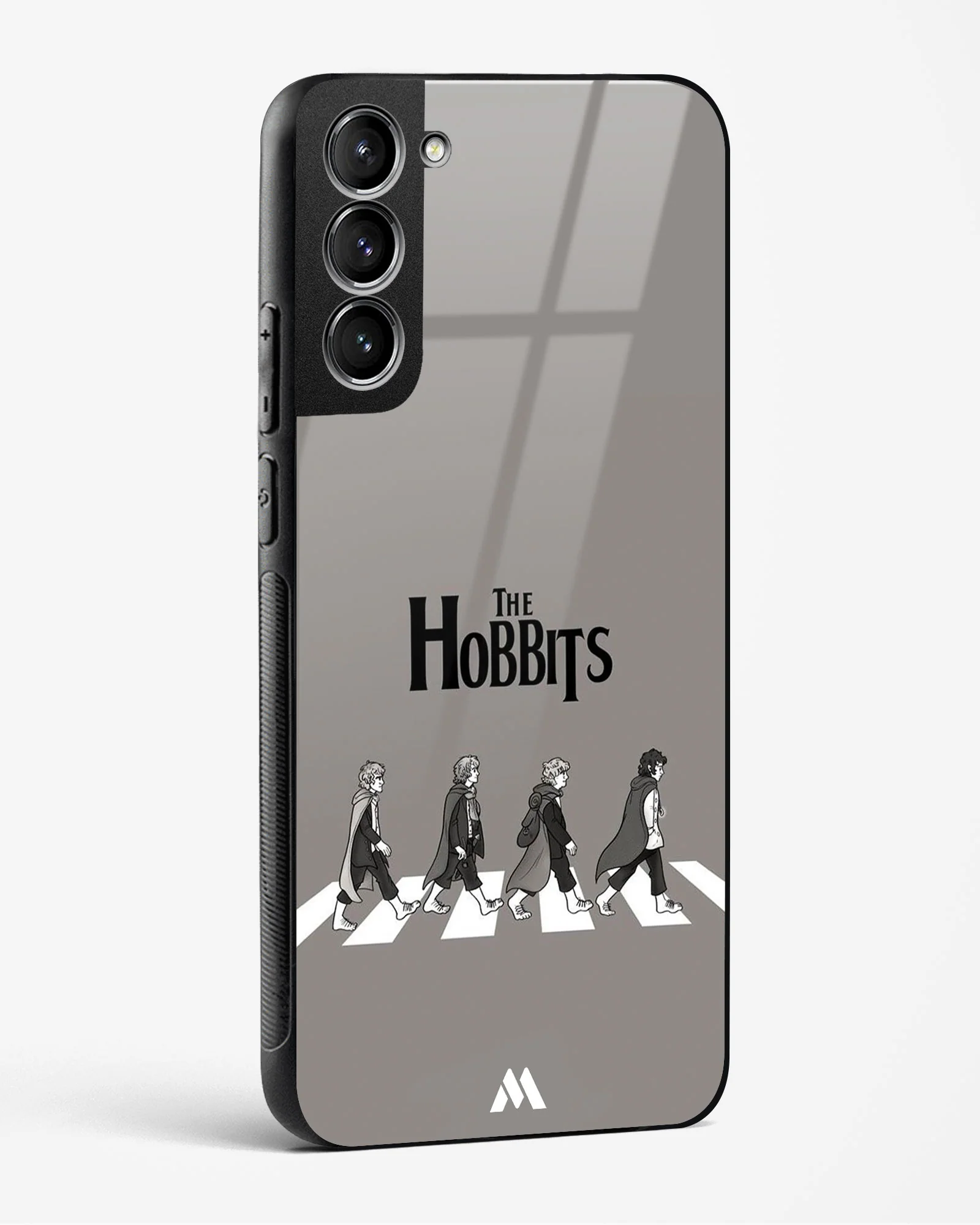 Hobbits at the Abbey Road Crossing Glass Case Phone Cover (Samsung) - Image 198