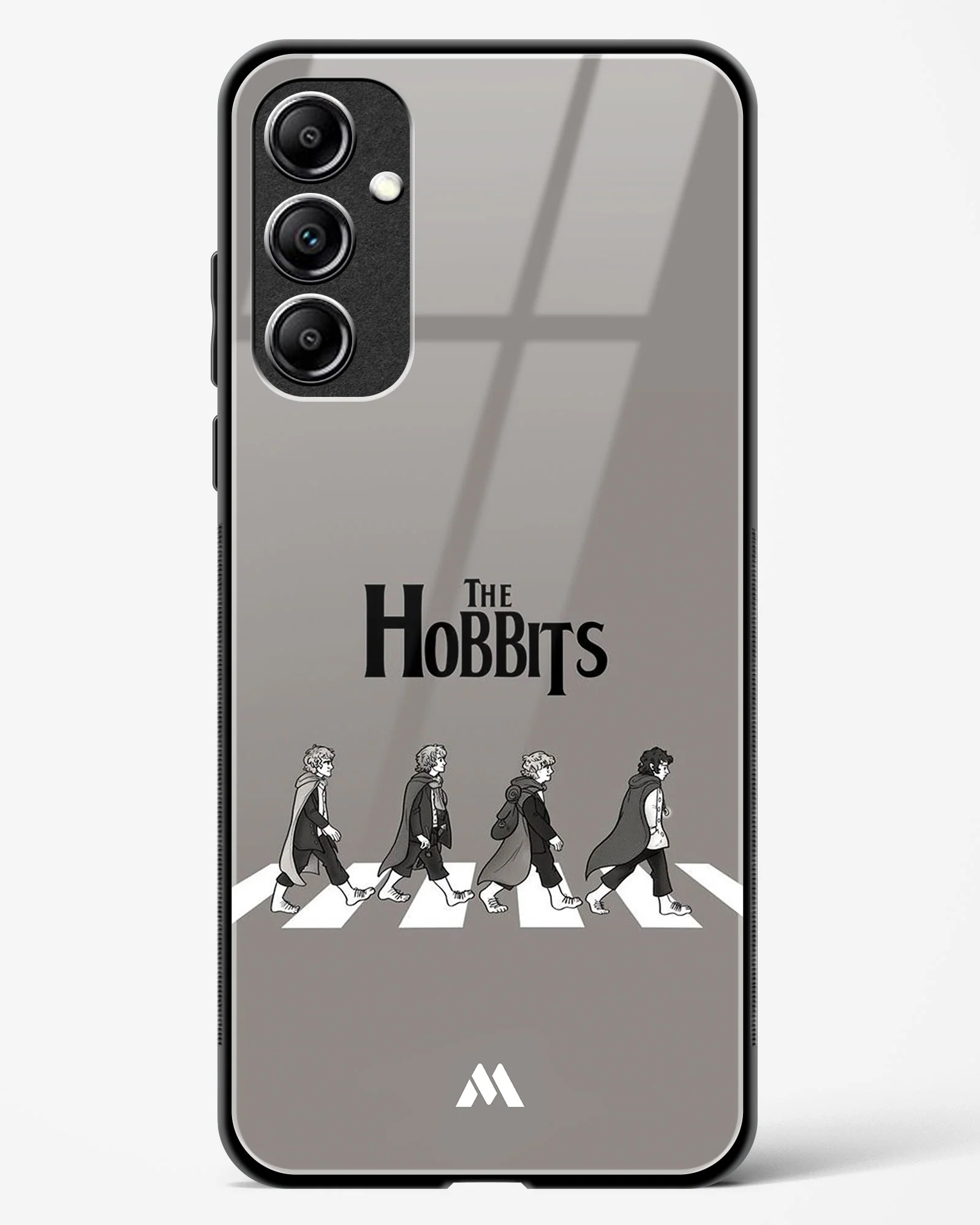 Hobbits at the Abbey Road Crossing Glass Case Phone Cover (Samsung) - Image 207