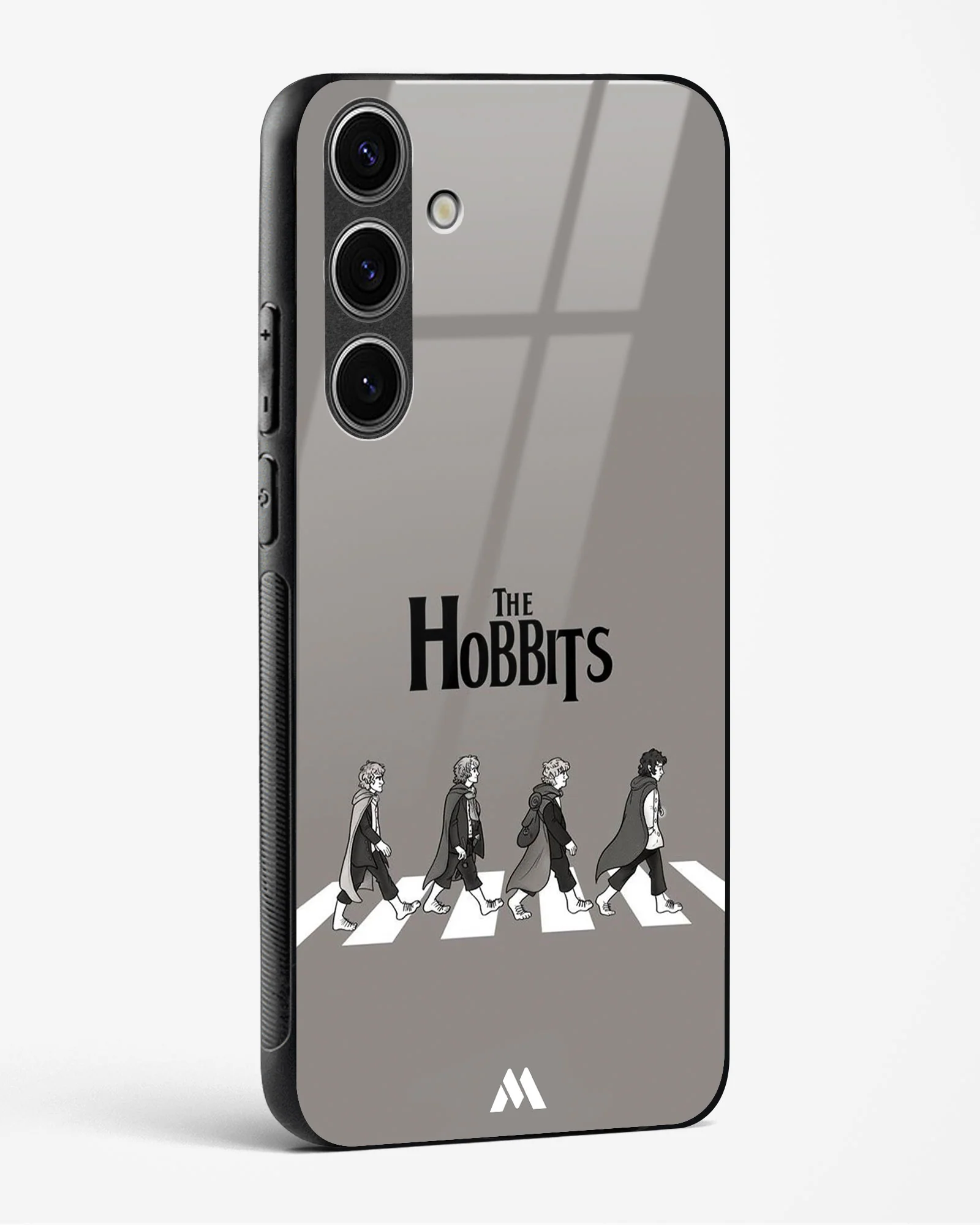 Hobbits at the Abbey Road Crossing Glass Case Phone Cover (Samsung) - Image 222