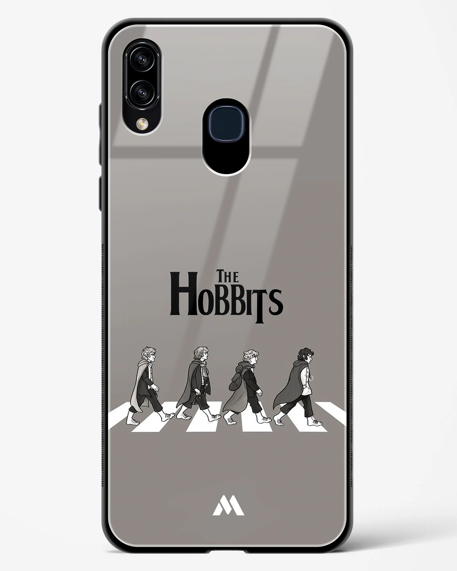 Hobbits at the Abbey Road Crossing Glass Case Phone Cover (Samsung) - Image 25