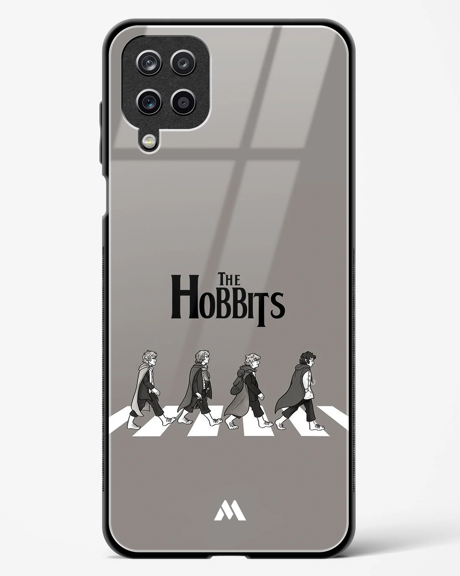 Hobbits at the Abbey Road Crossing Glass Case Phone Cover (Samsung) - Image 27