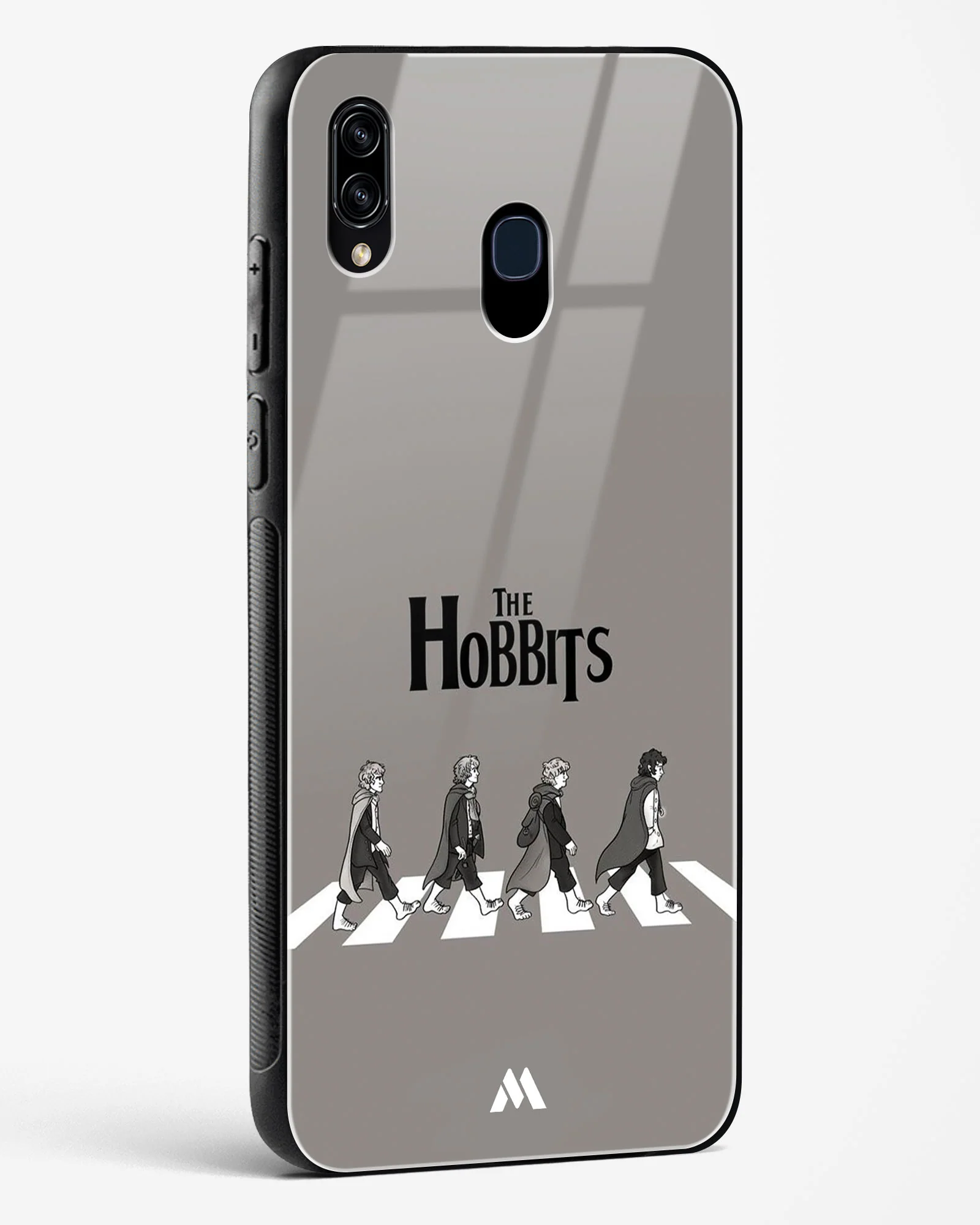Hobbits at the Abbey Road Crossing Glass Case Phone Cover (Samsung) - Image 36