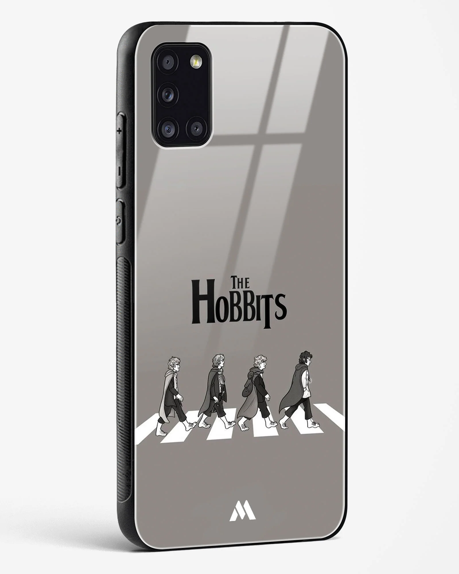 Hobbits at the Abbey Road Crossing Glass Case Phone Cover (Samsung) - Image 40