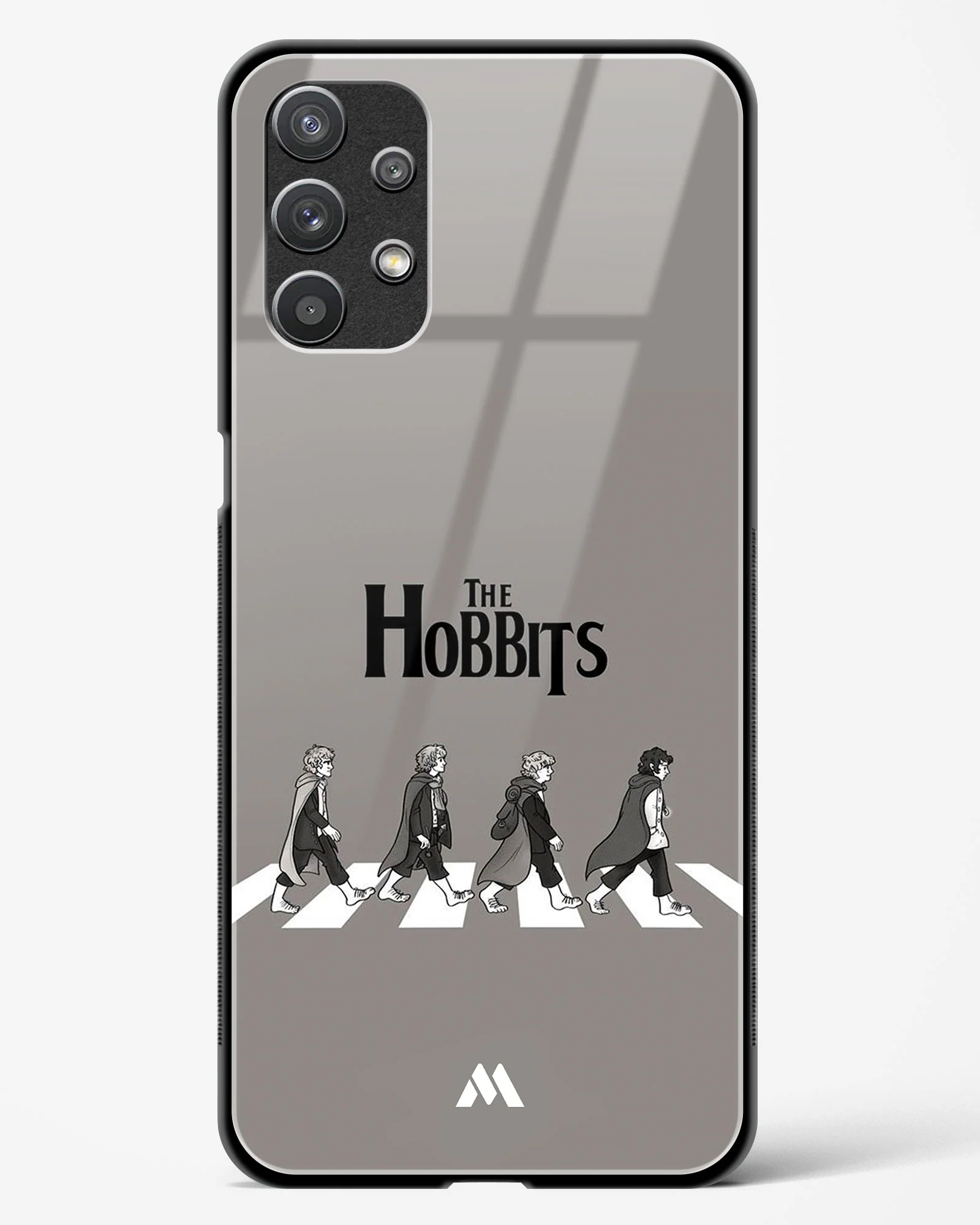 Hobbits at the Abbey Road Crossing Glass Case Phone Cover (Samsung) - Image 43