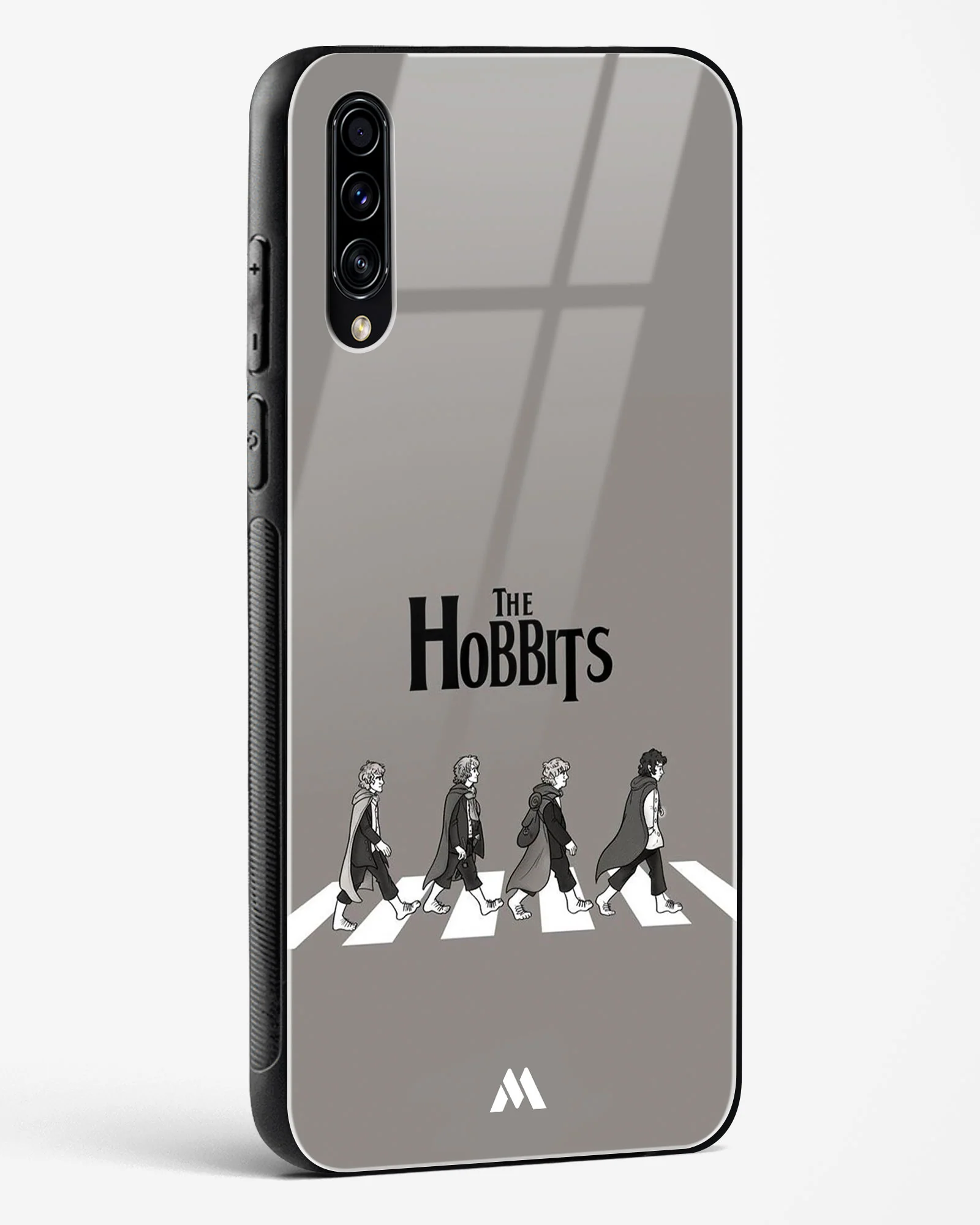 Hobbits at the Abbey Road Crossing Glass Case Phone Cover (Samsung) - Image 54