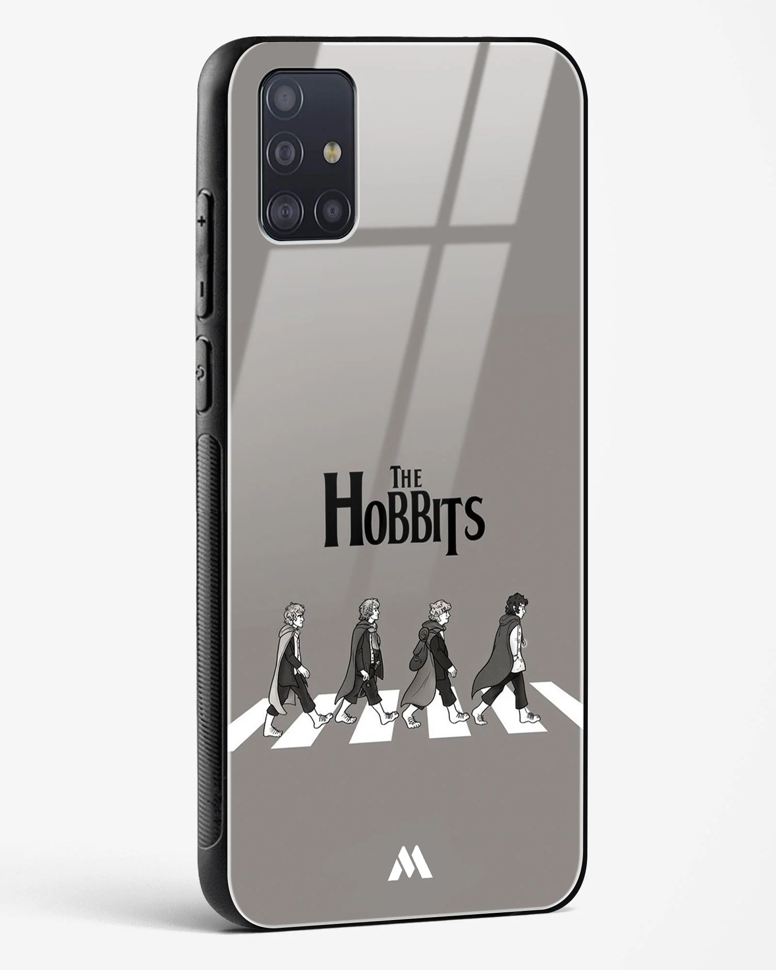Hobbits at the Abbey Road Crossing Glass Case Phone Cover (Samsung) - Image 58