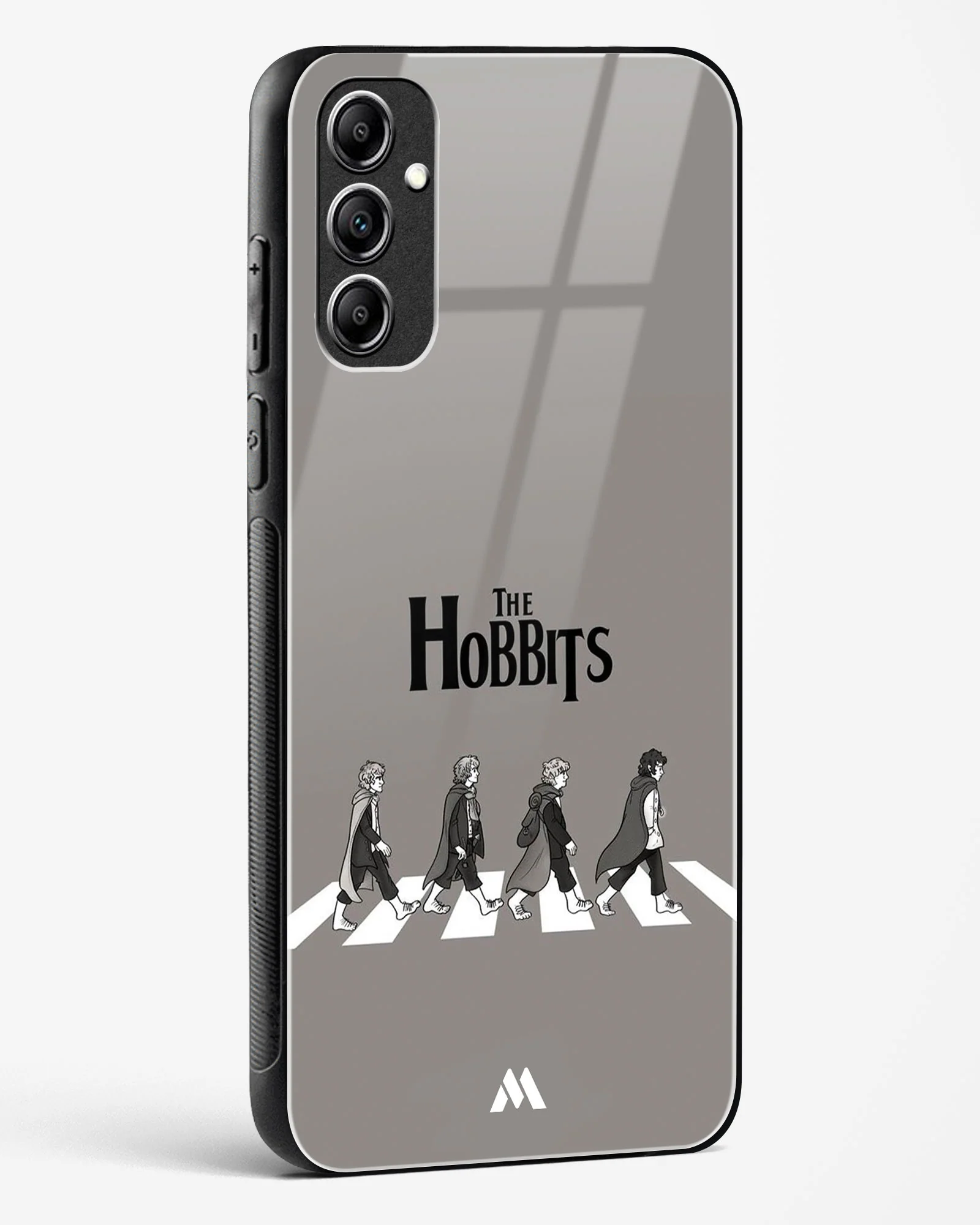 Hobbits at the Abbey Road Crossing Glass Case Phone Cover (Samsung) - Image 68
