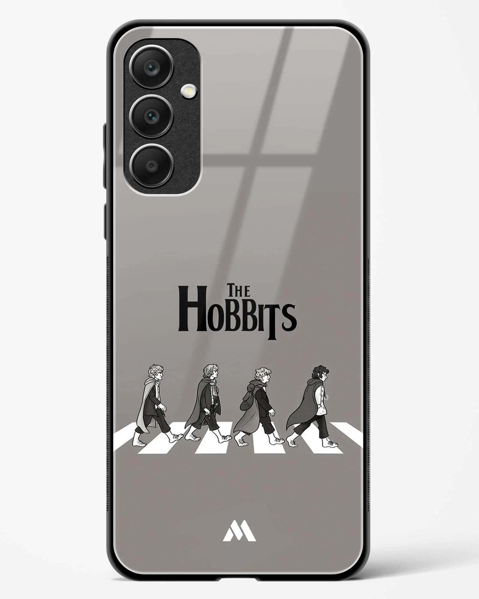 Hobbits at the Abbey Road Crossing Glass Case Phone Cover (Samsung) - Image 7