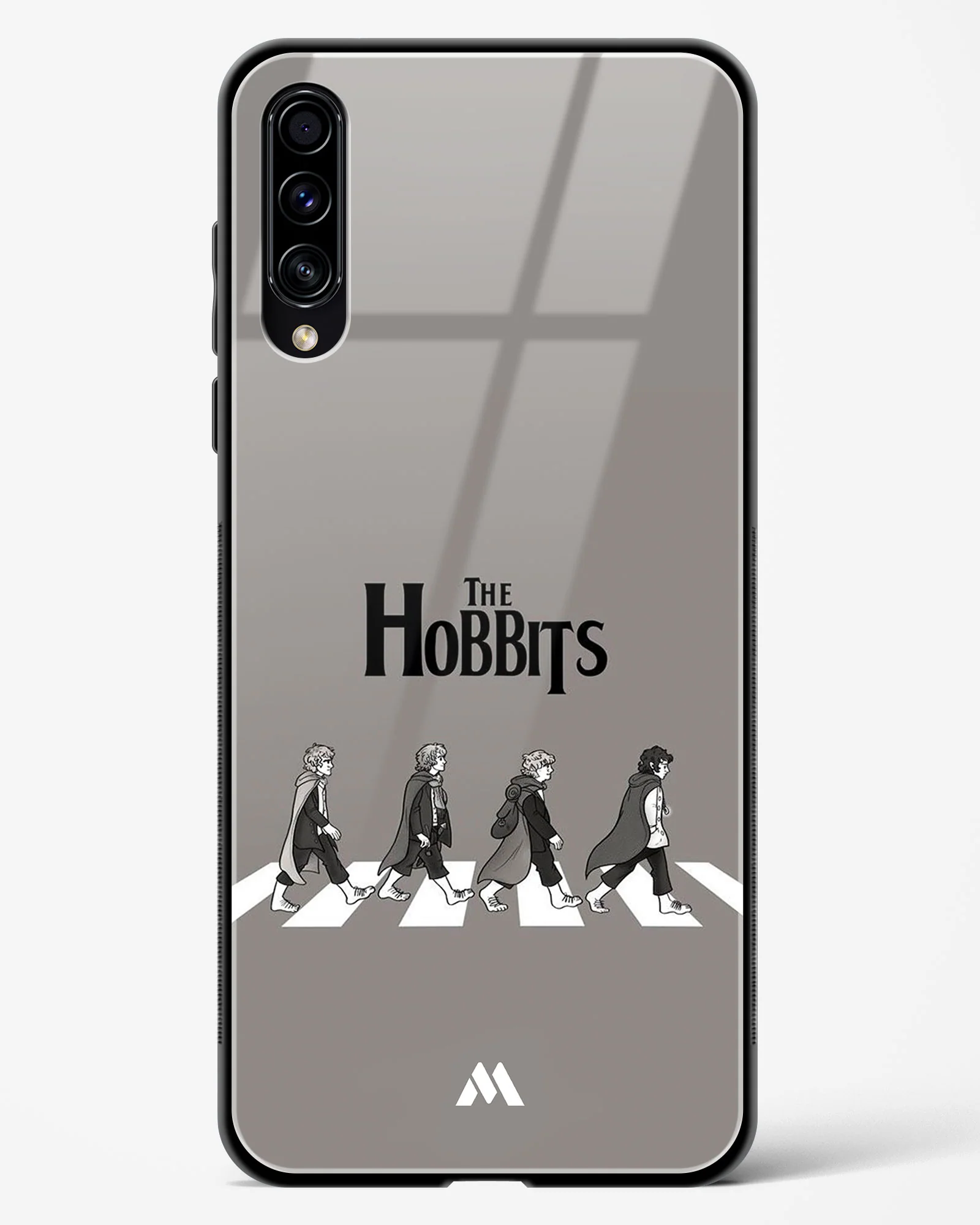Hobbits at the Abbey Road Crossing Glass Case Phone Cover (Samsung) - Image 73