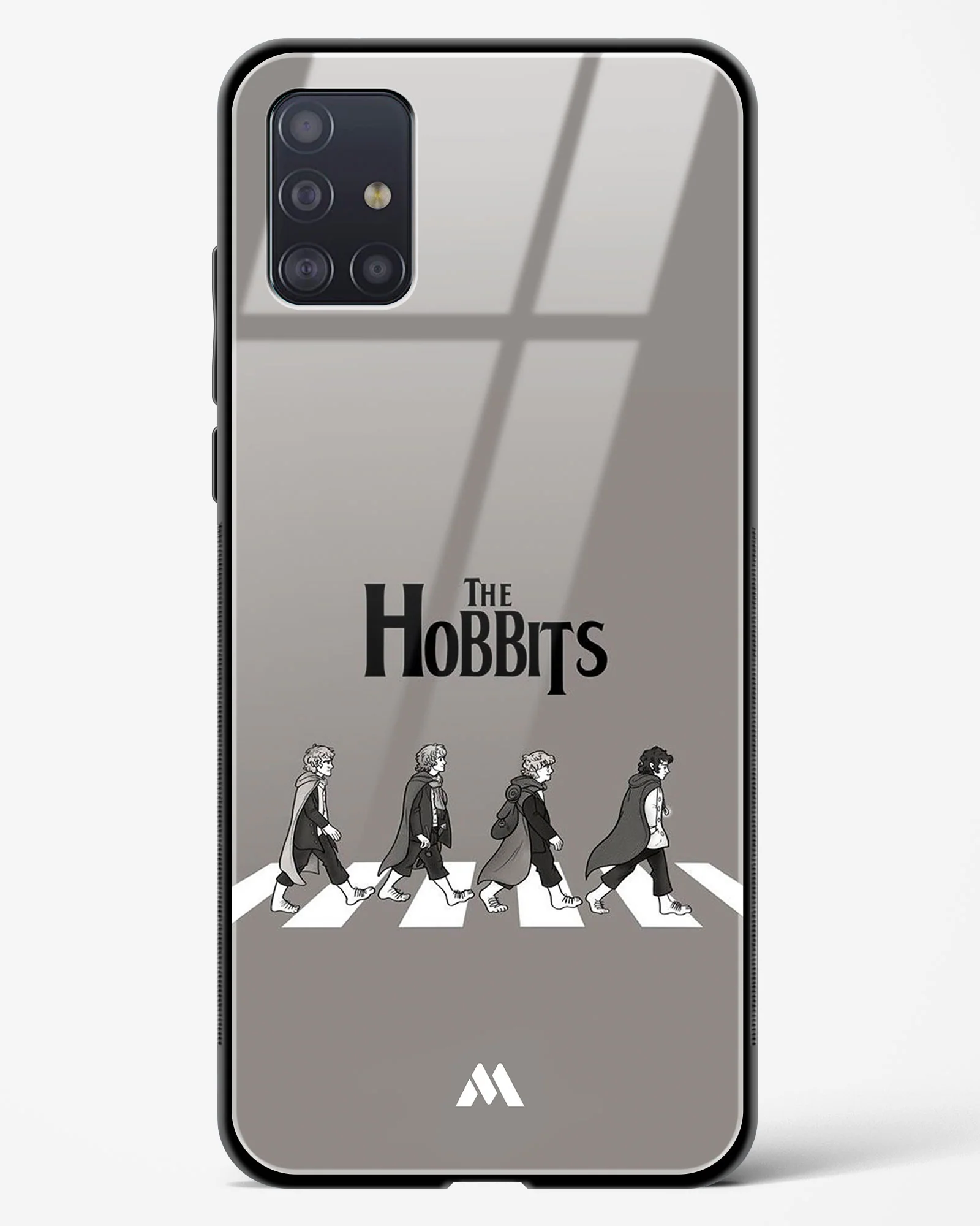 Hobbits at the Abbey Road Crossing Glass Case Phone Cover (Samsung) - Image 75