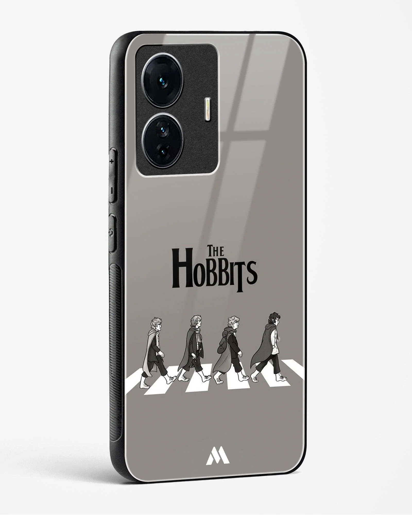 Hobbits at the Abbey Road Crossing Glass Case Phone Cover (Vivo) - Image 16