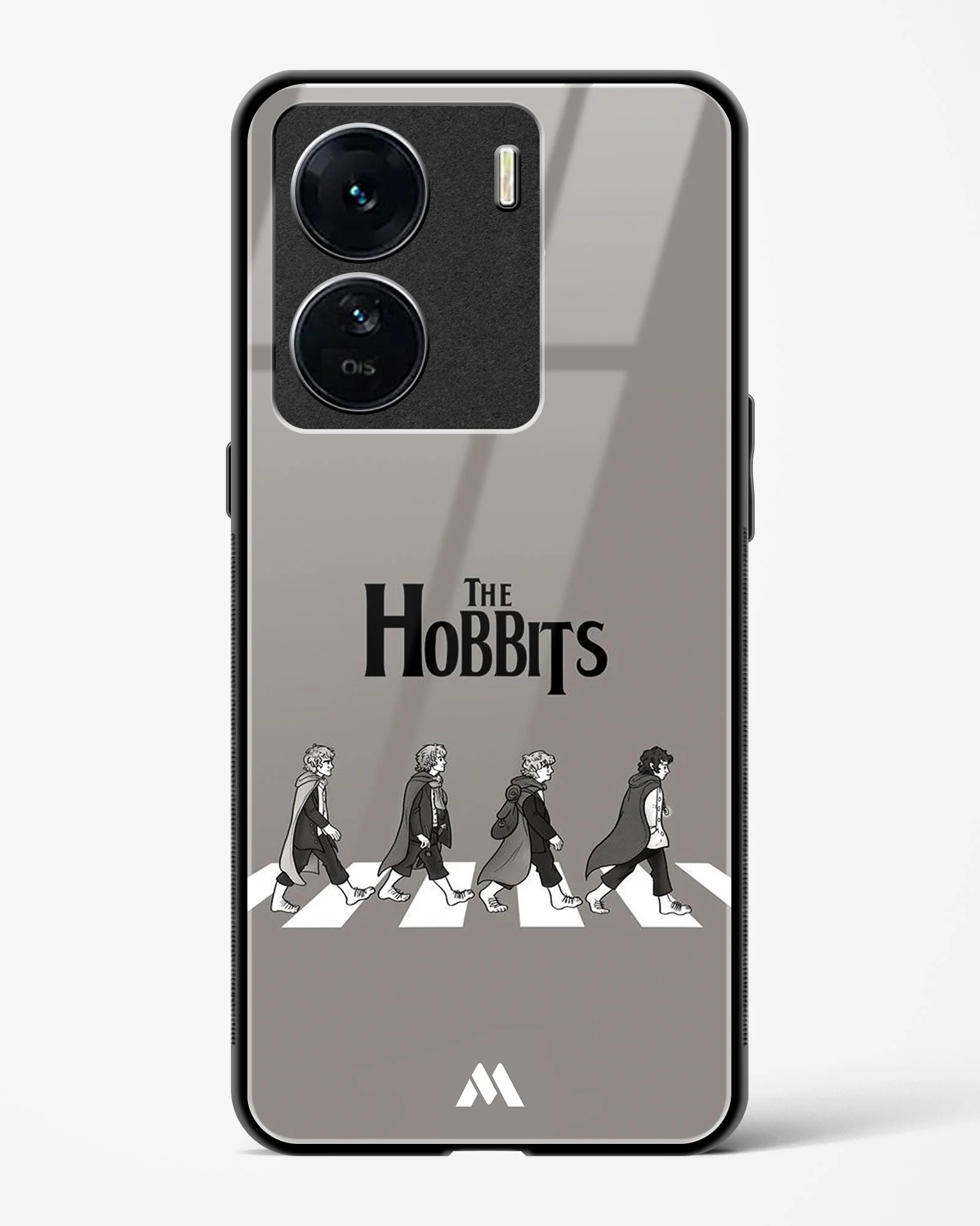 Hobbits at the Abbey Road Crossing Glass Case Phone Cover (Vivo) - Image 23