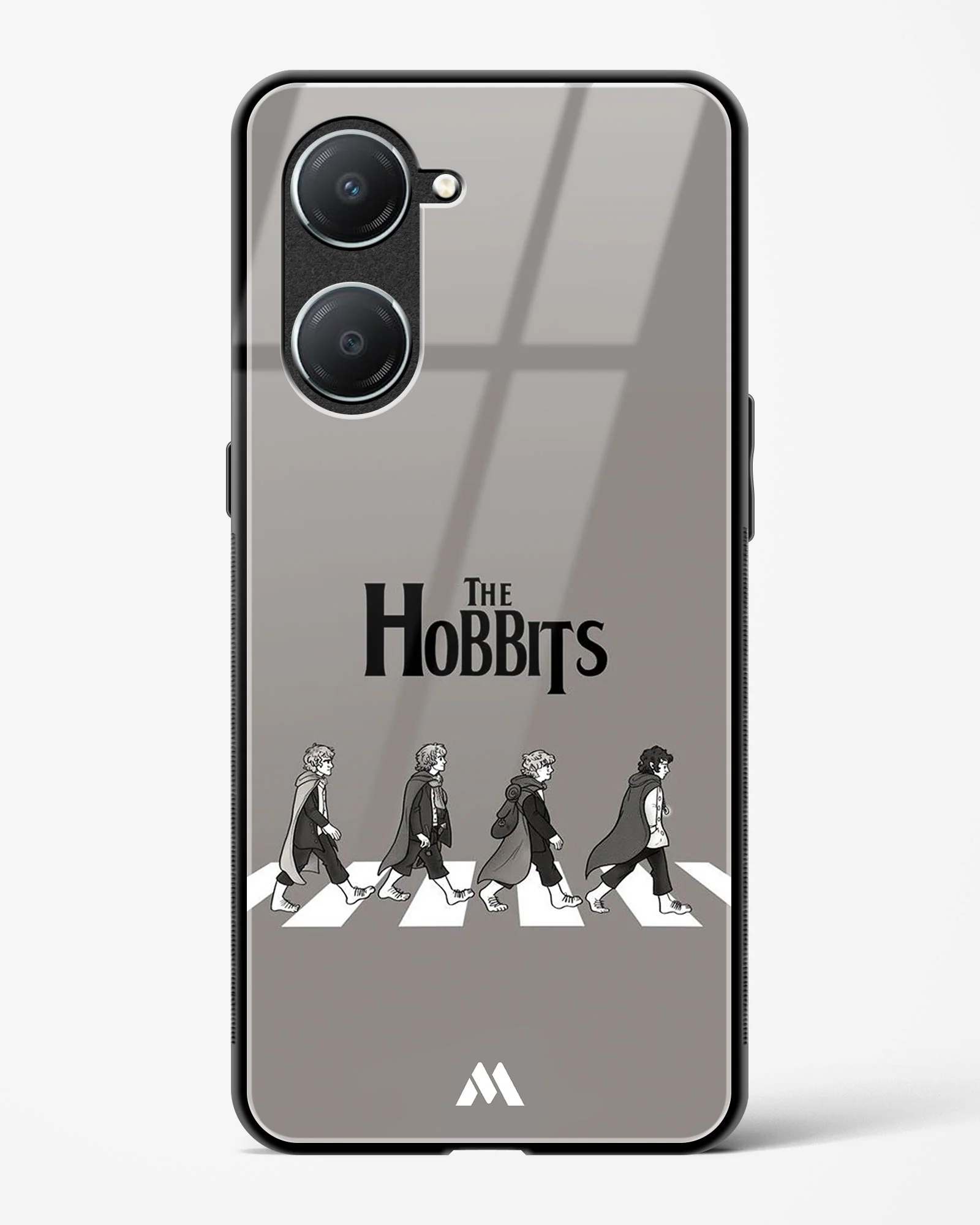 Hobbits at the Abbey Road Crossing Glass Case Phone Cover (Vivo) - Image 27