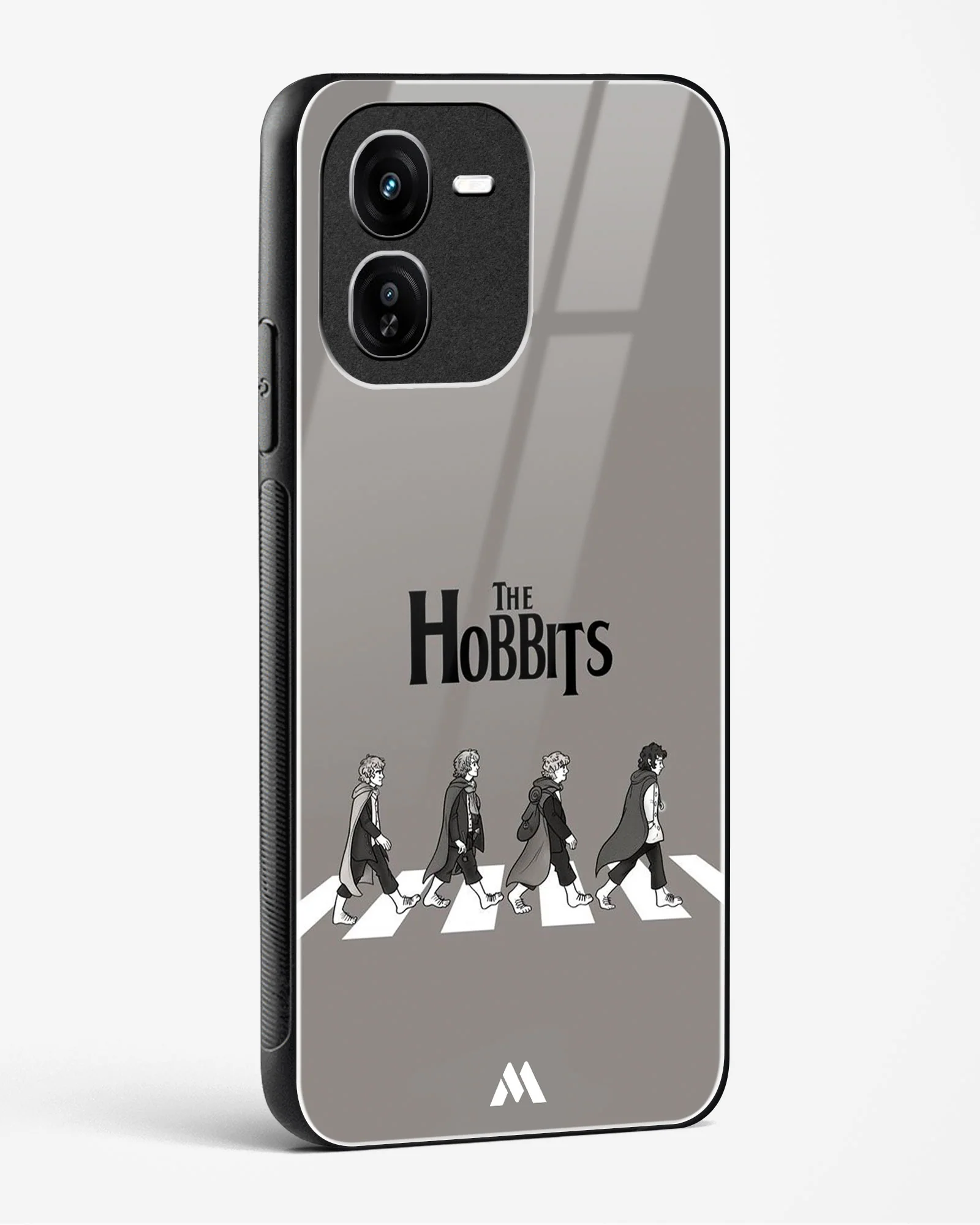 Hobbits at the Abbey Road Crossing Glass Case Phone Cover (Vivo) - Image 32