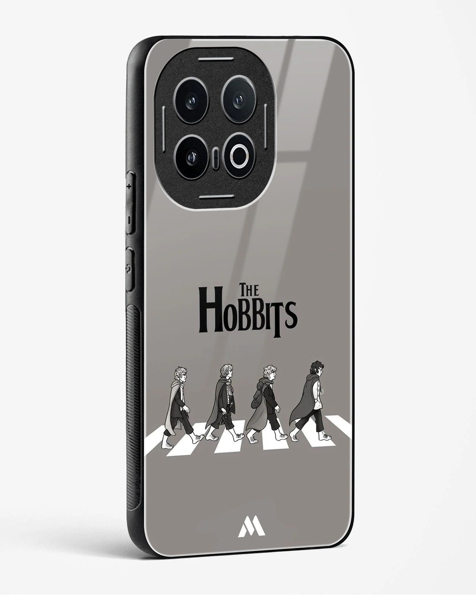 Hobbits at the Abbey Road Crossing Glass Case Phone Cover (Vivo) - Image 38